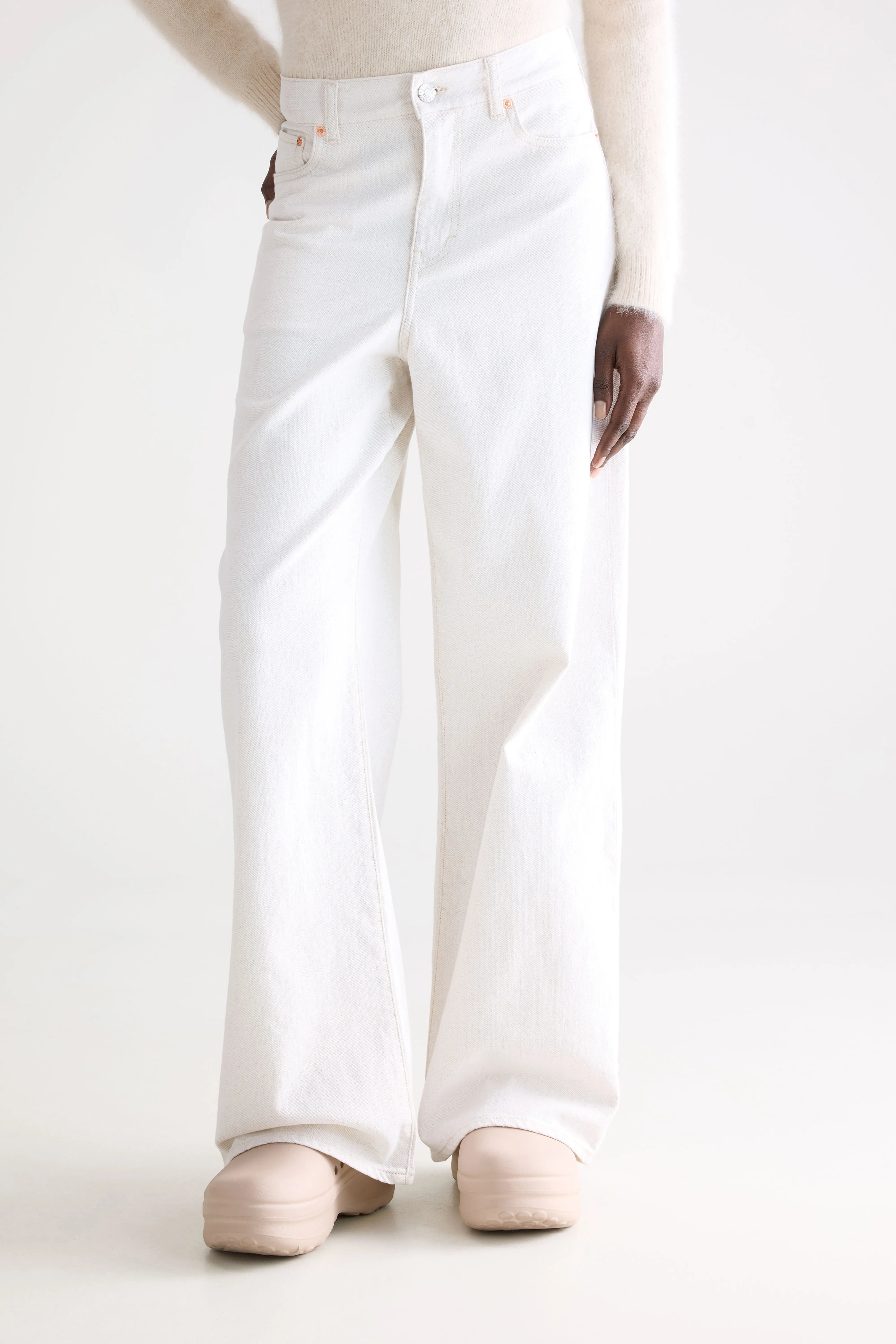 Denim N. 64 wide jeans (252 / W / VINTAGE WHITE)