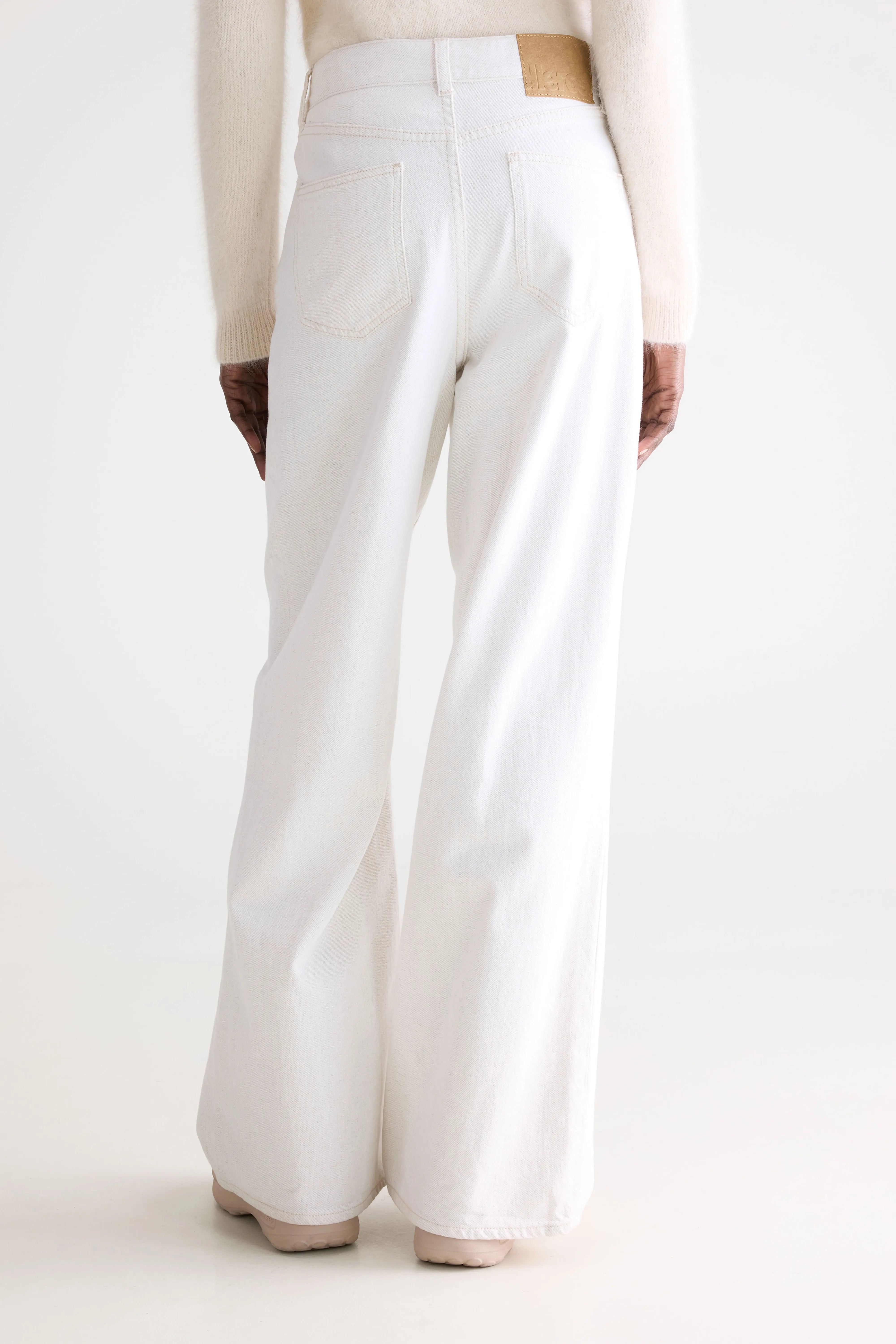 Denim N. 64 wide jeans (252 / W / VINTAGE WHITE)