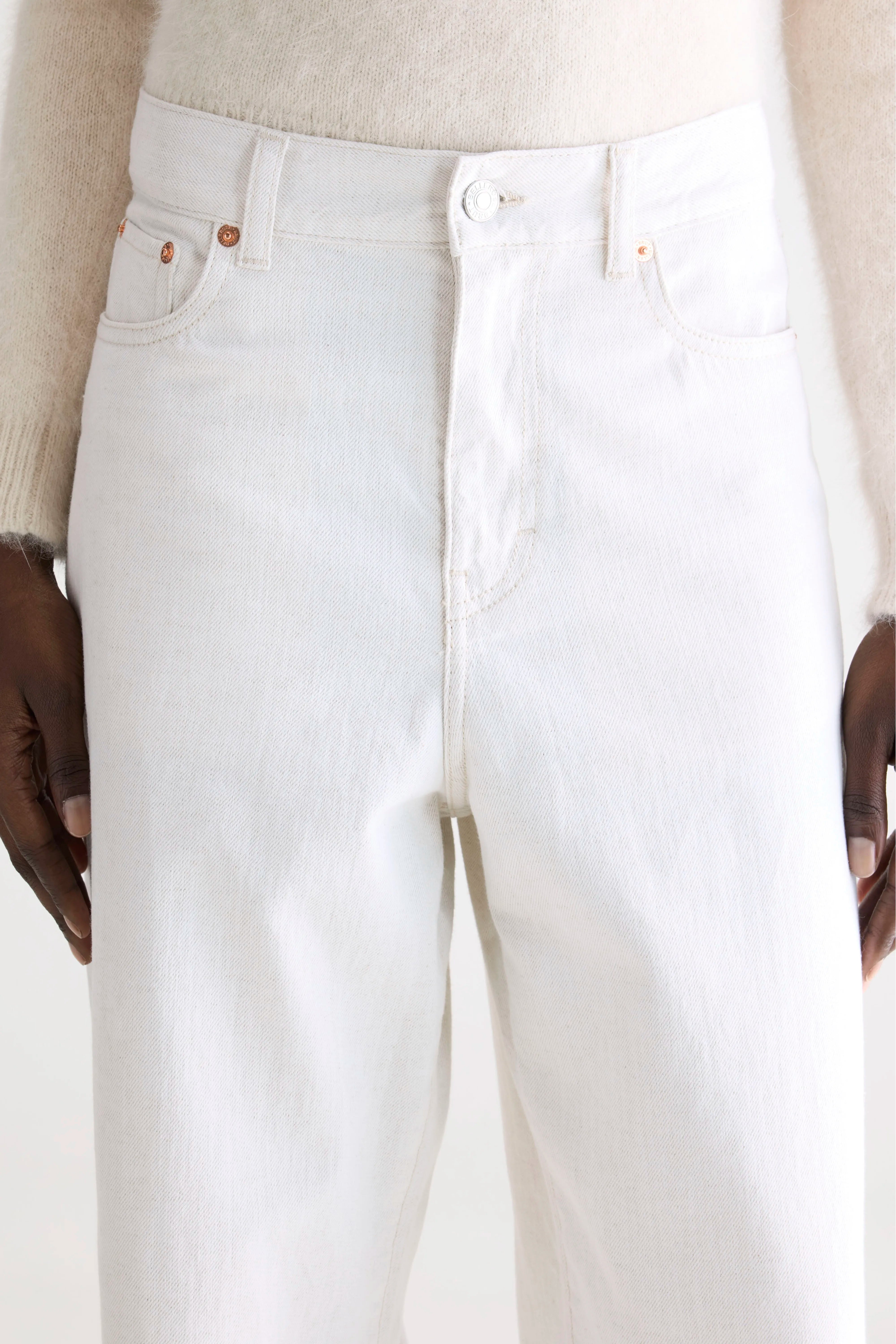 Denim N. 64 wide jeans (252 / W / VINTAGE WHITE)