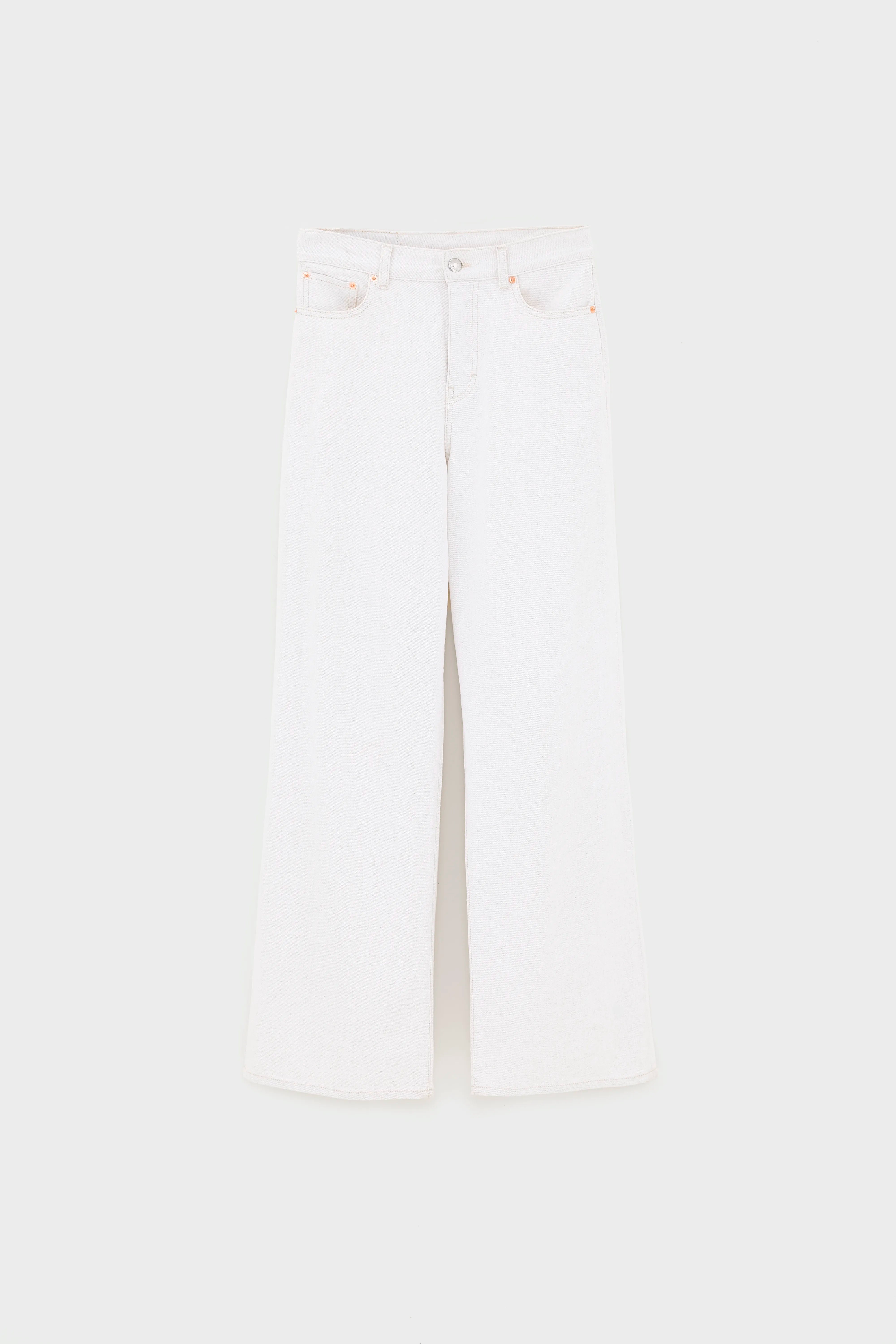 Denim N. 64 wijde jeans (242 / W / VINTAGE WHITE)