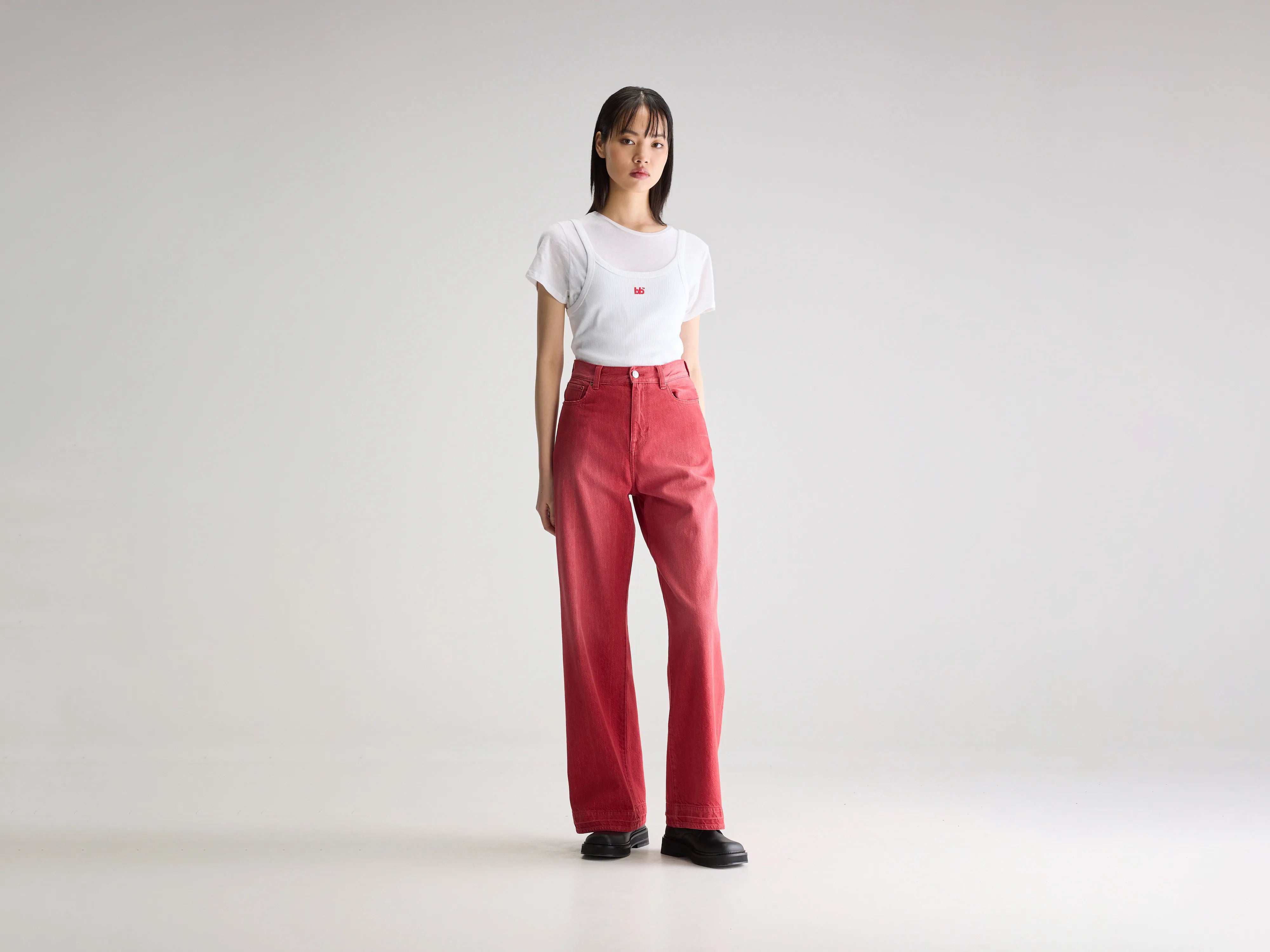 Denim N. 64 wide jeans (251 / W / AMORE)