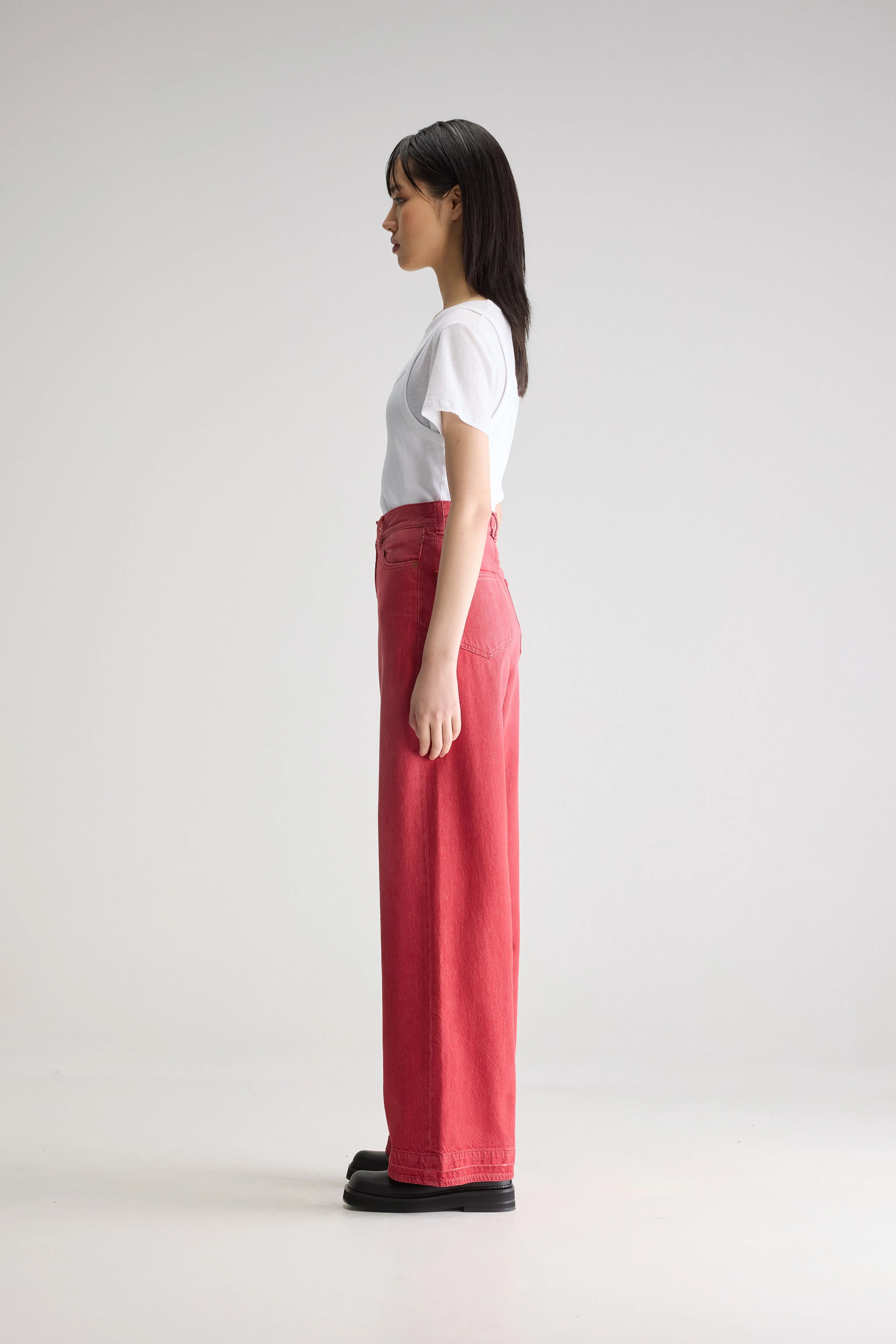 Denim N. 64 wide jeans (251 / W / AMORE)