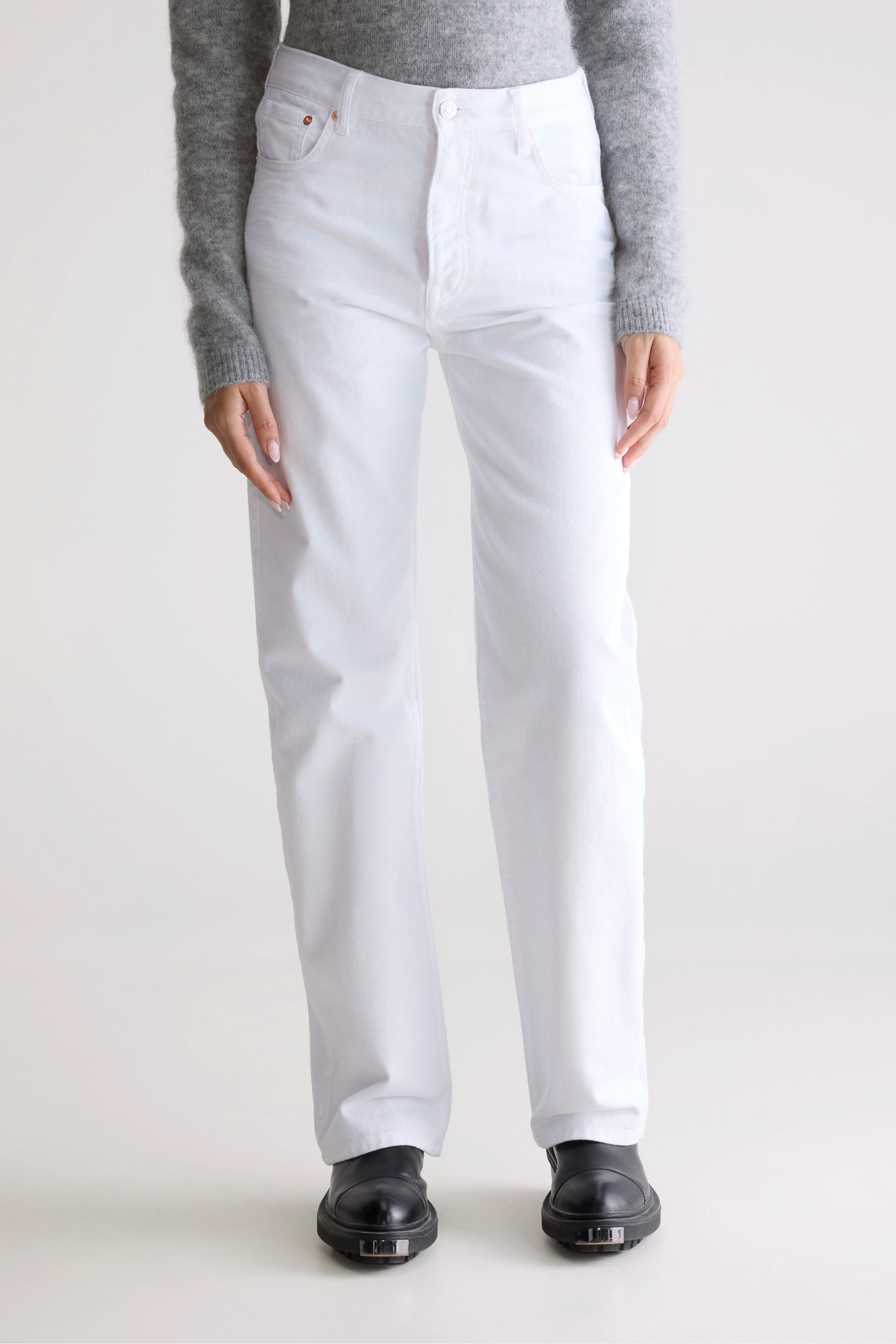 Denim N. 32 rechte jeans (252 / W / WHITE)