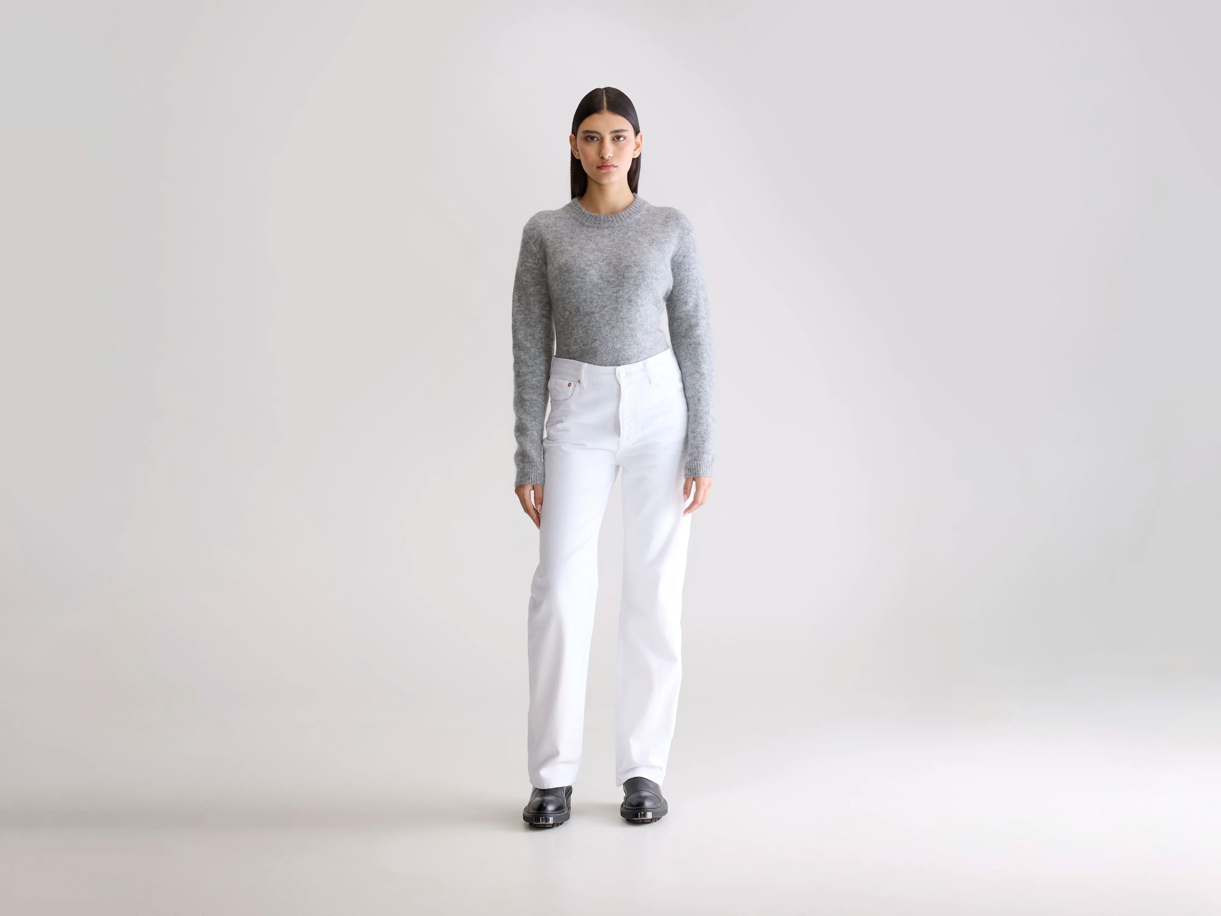 Denim N. 32 rechte jeans (252 / W / WHITE)