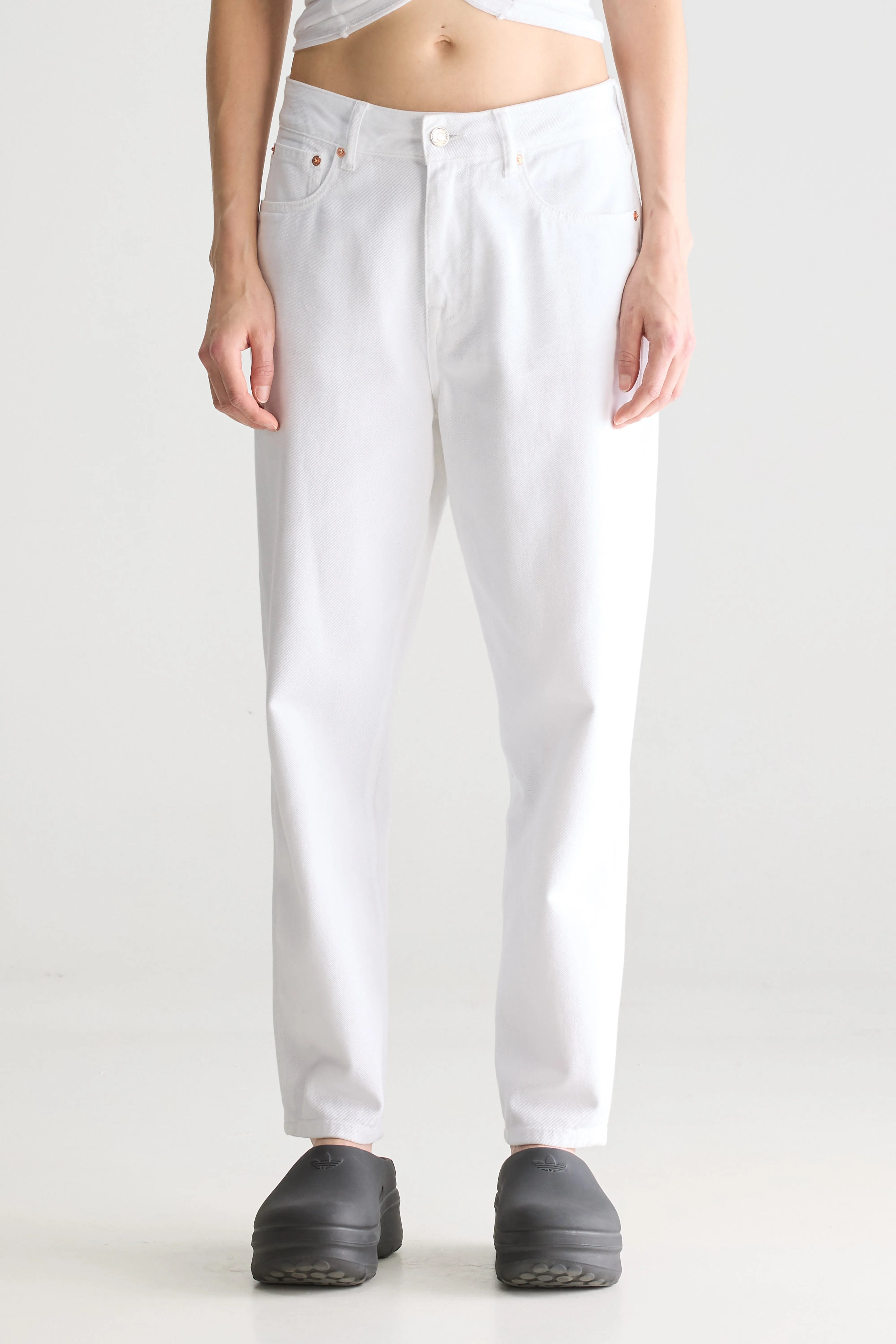 Denim N. 32 Straight Jeans - White For Women | Bellerose