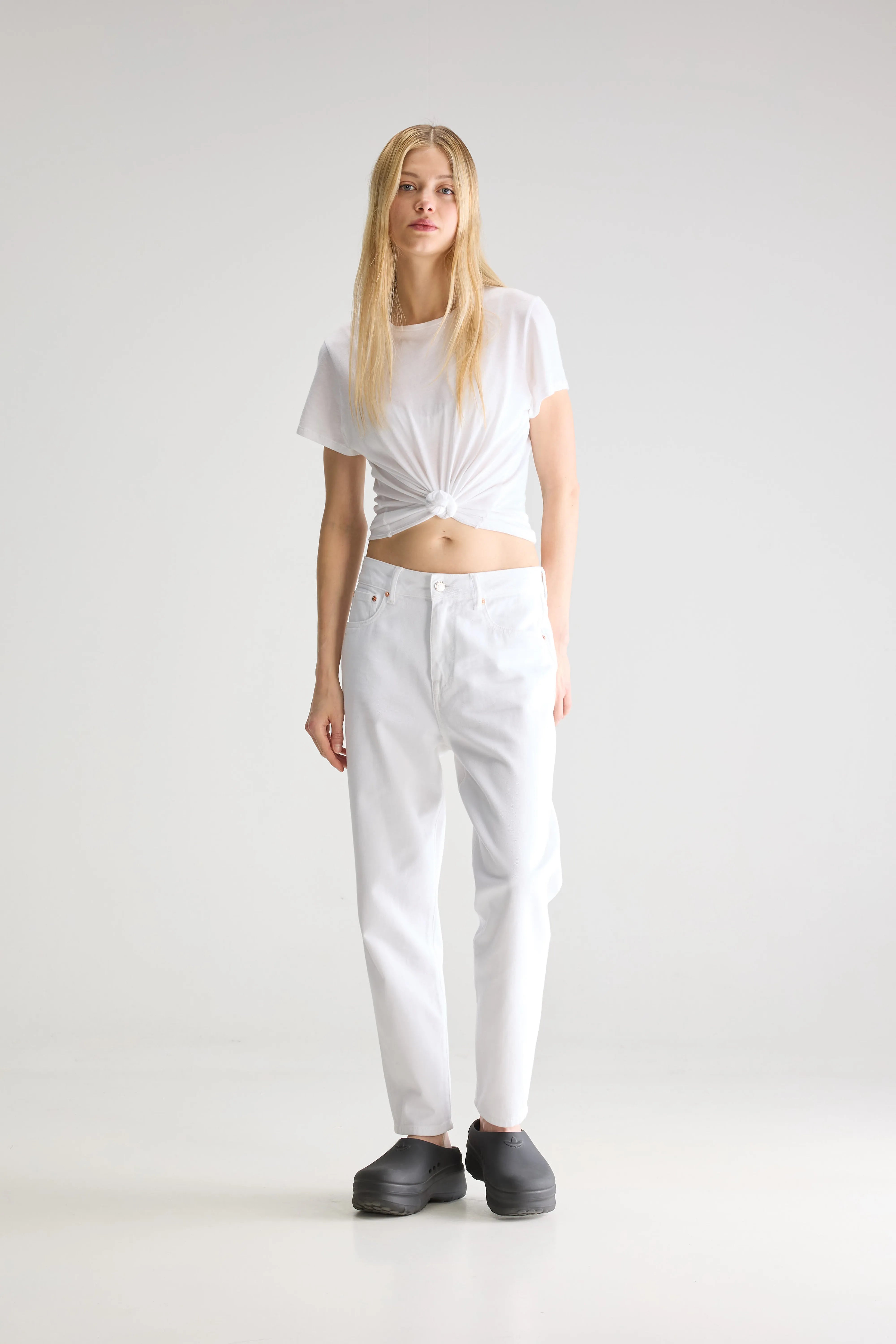 Denim N. 32 Straight Jeans - White For Women | Bellerose