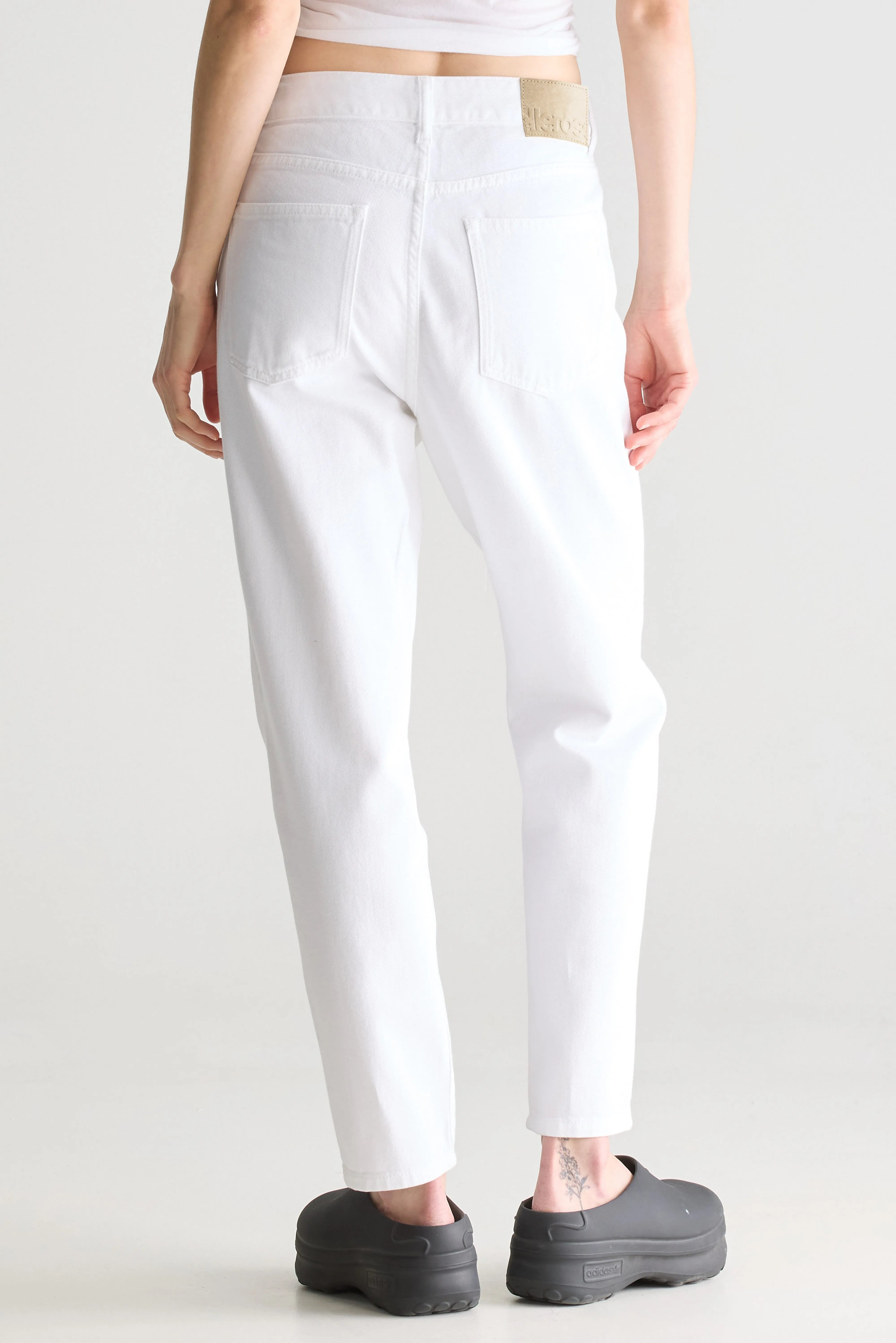 Denim N. 32 Straight Jeans - White For Women | Bellerose