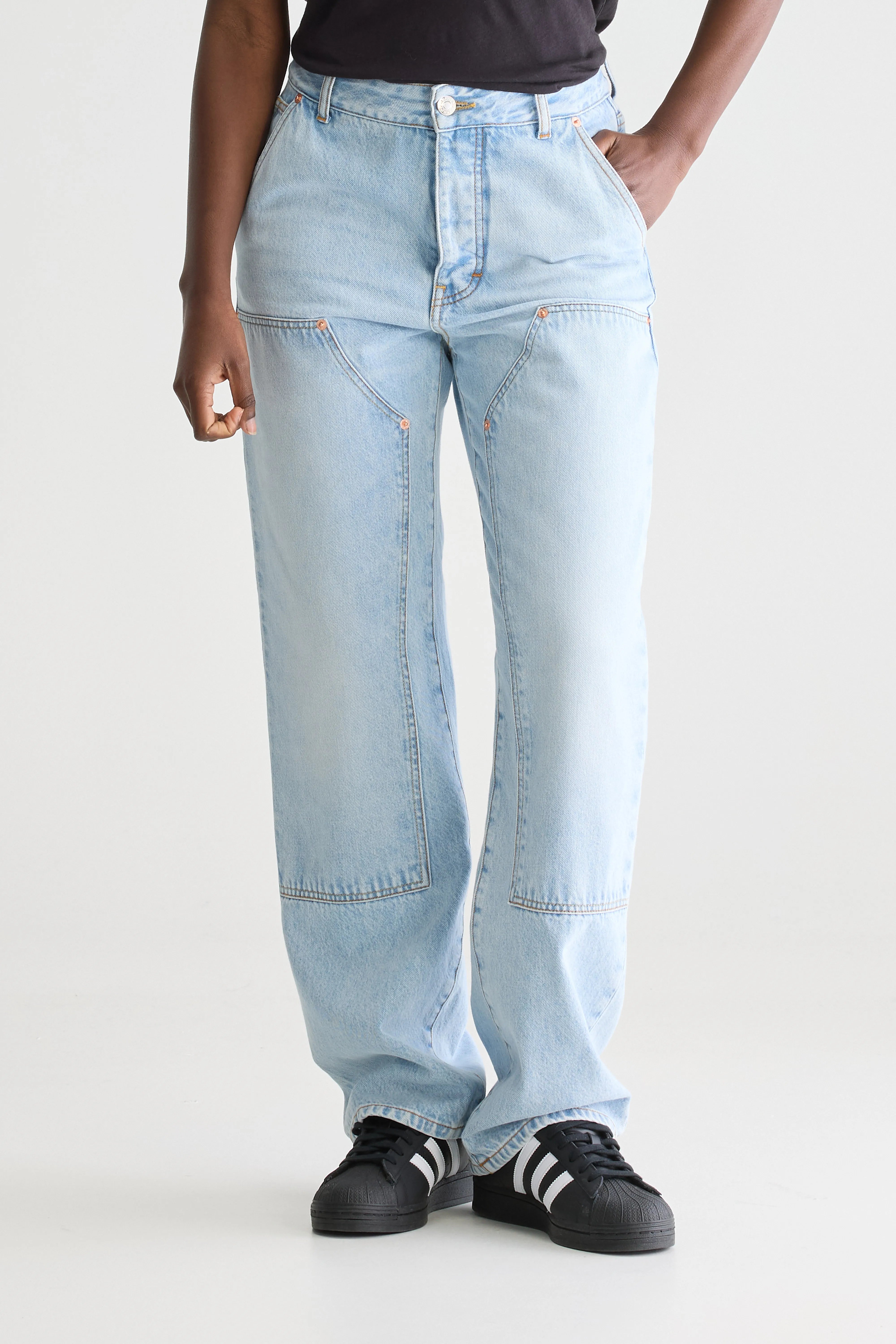 Denim N. 44 Relaxed Jeans - Used blue For Women | Bellerose