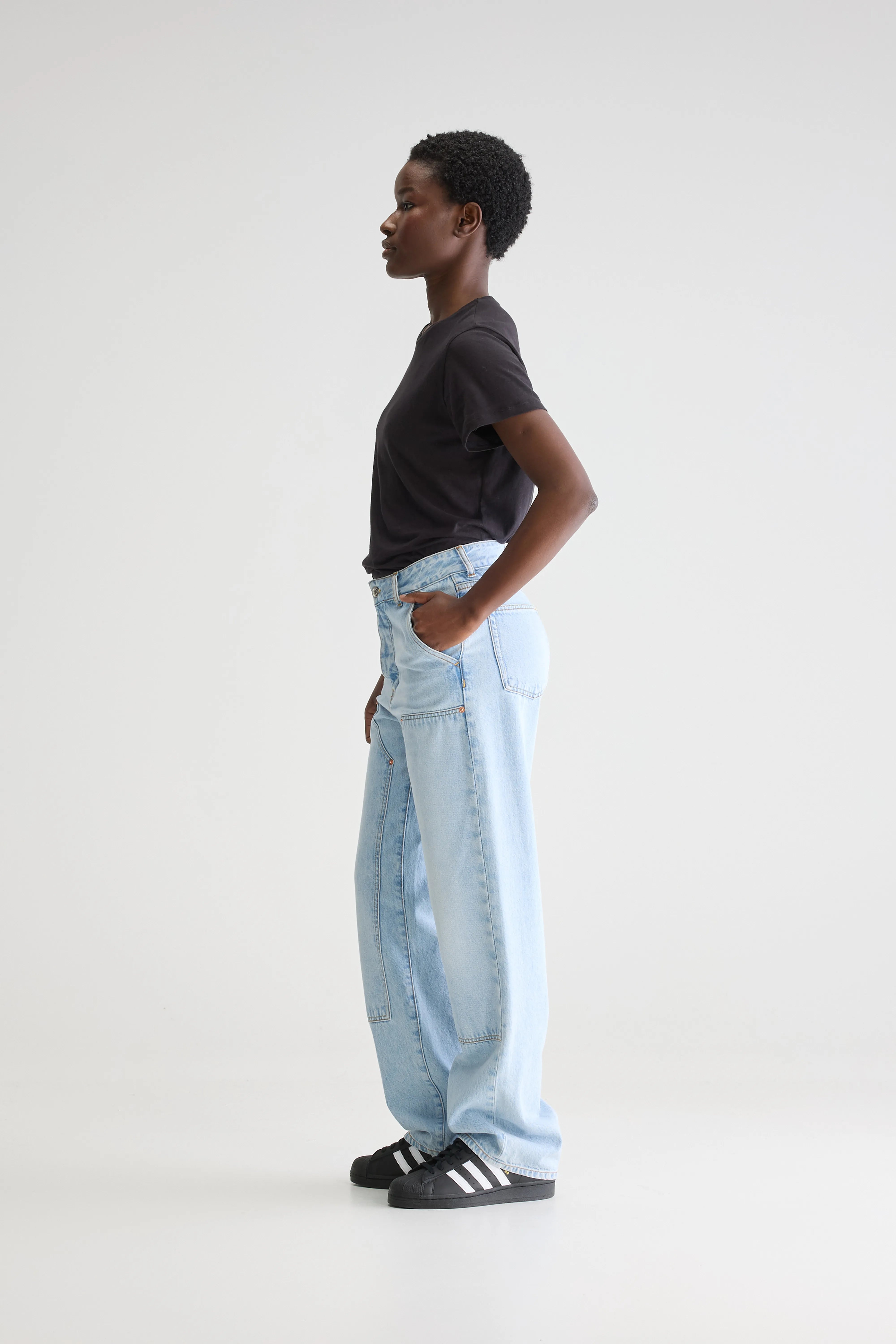 Denim N. 44 Relaxed Jeans - Used blue For Women | Bellerose