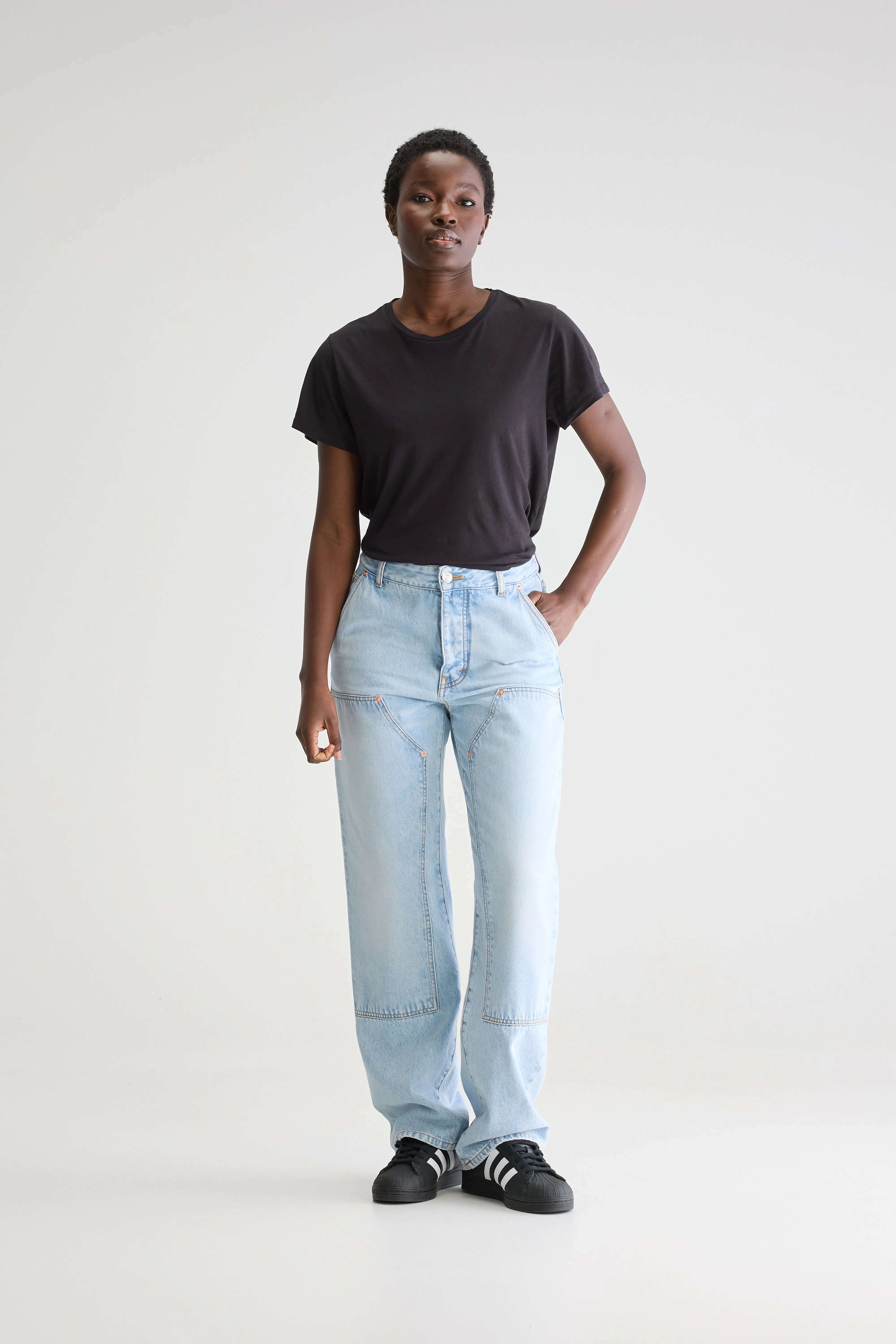 Denim N. 44 Relaxed Jeans - Used blue For Women | Bellerose