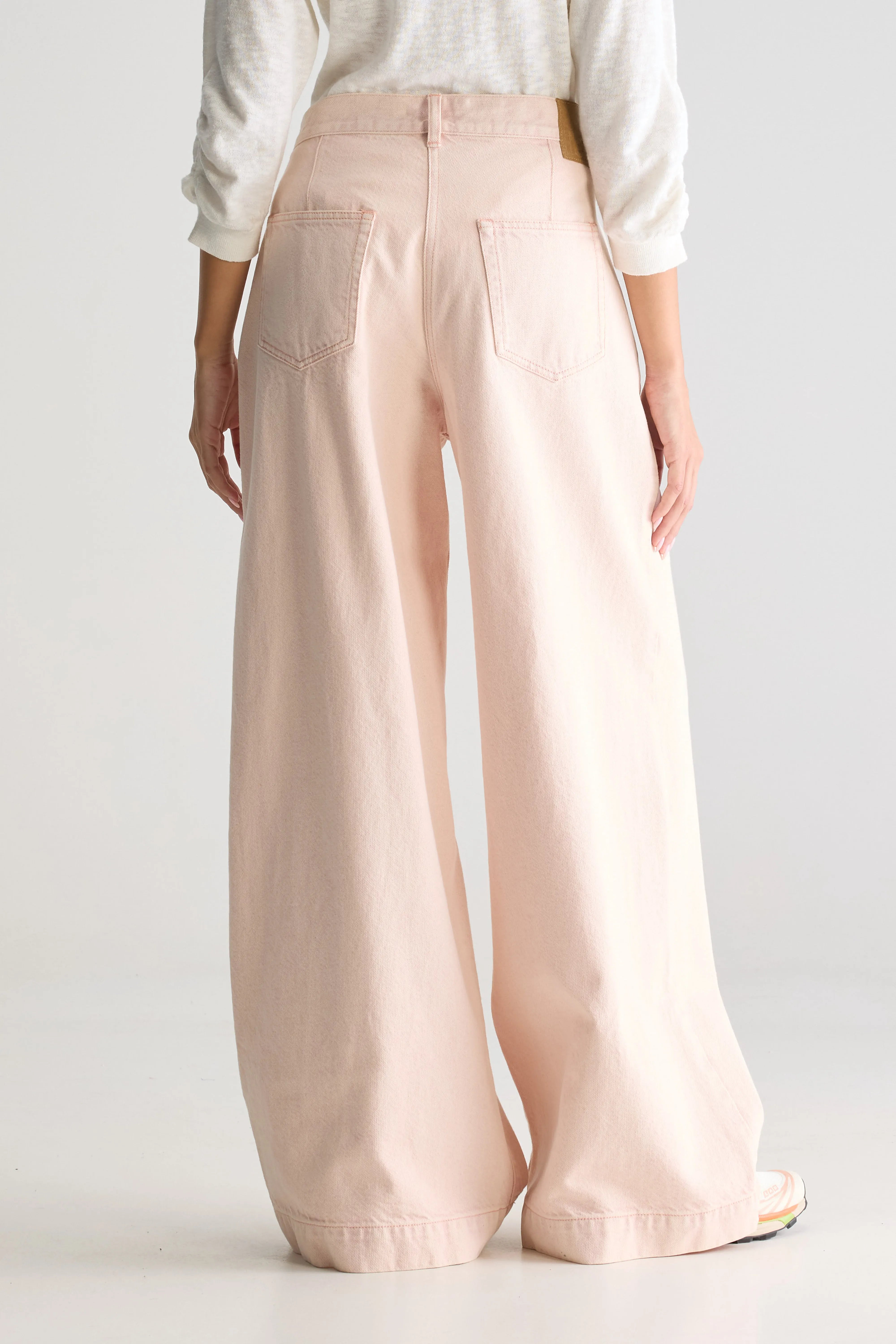 Denim N. 74 Superwijde Jeans - Light rose Voor Dames | Bellerose