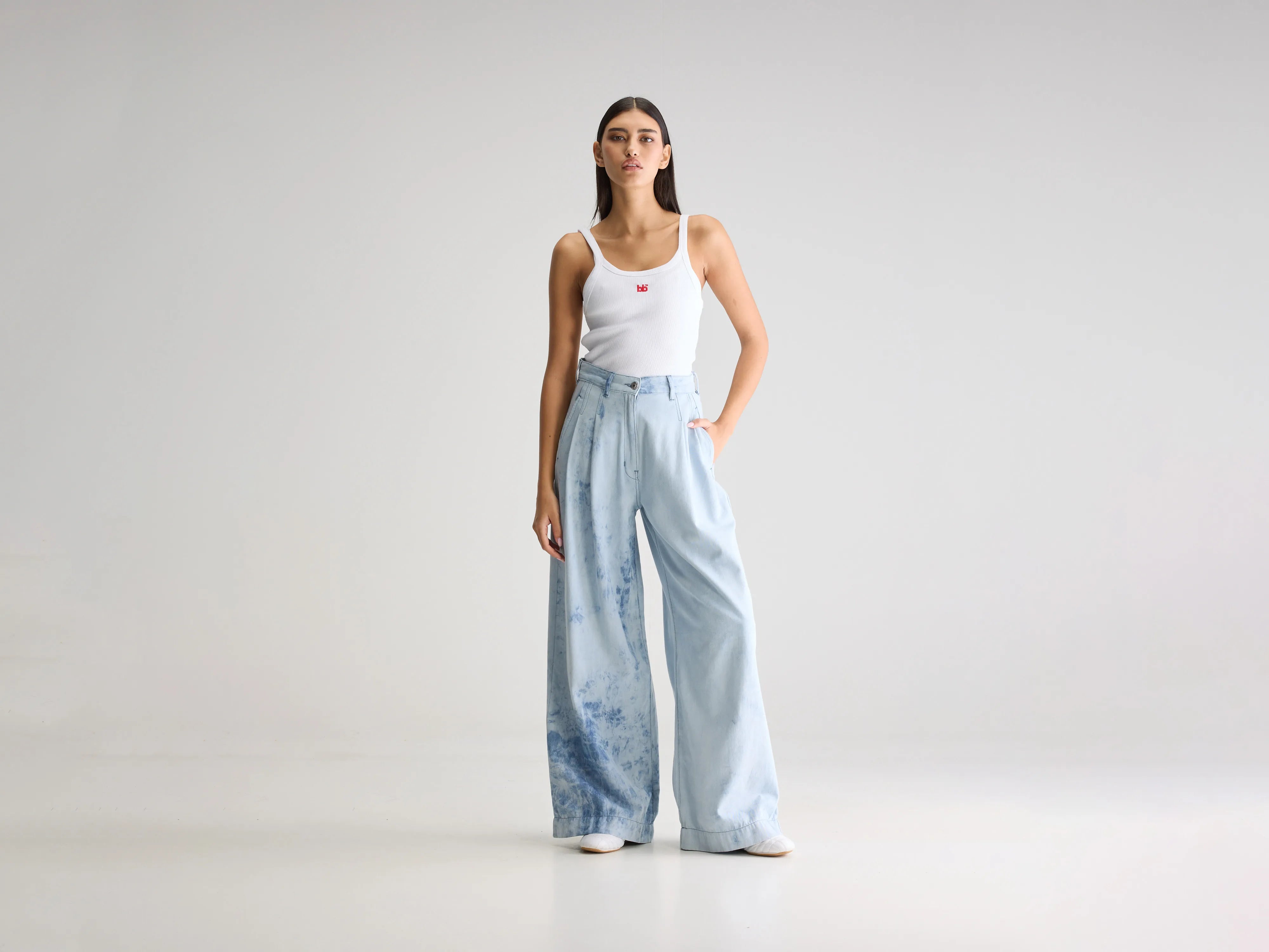 Denim N. 74 Jean très large (251 / W / SHADED BLUE)