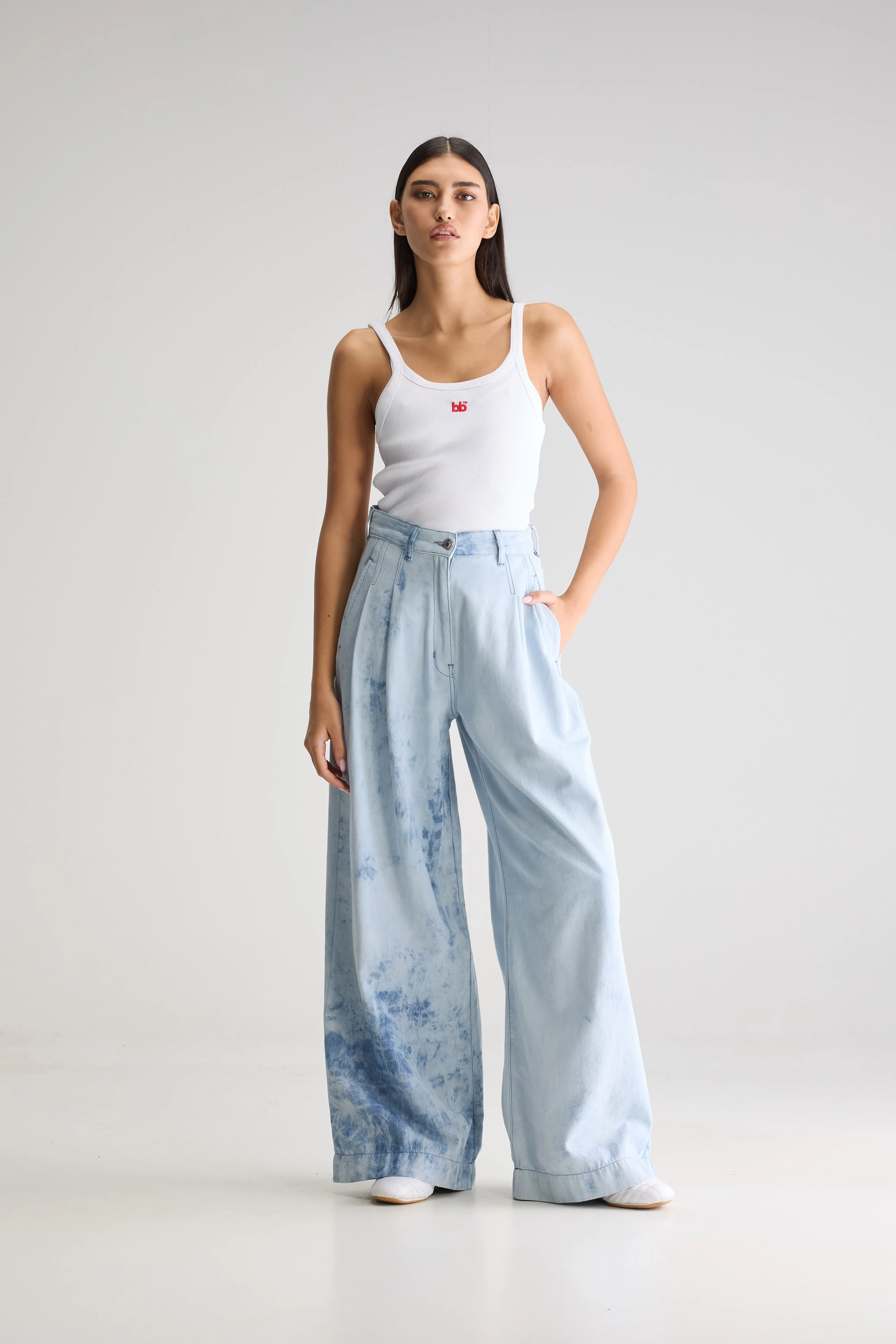 Denim N. 74 Jean très large (251 / W / SHADED BLUE)
