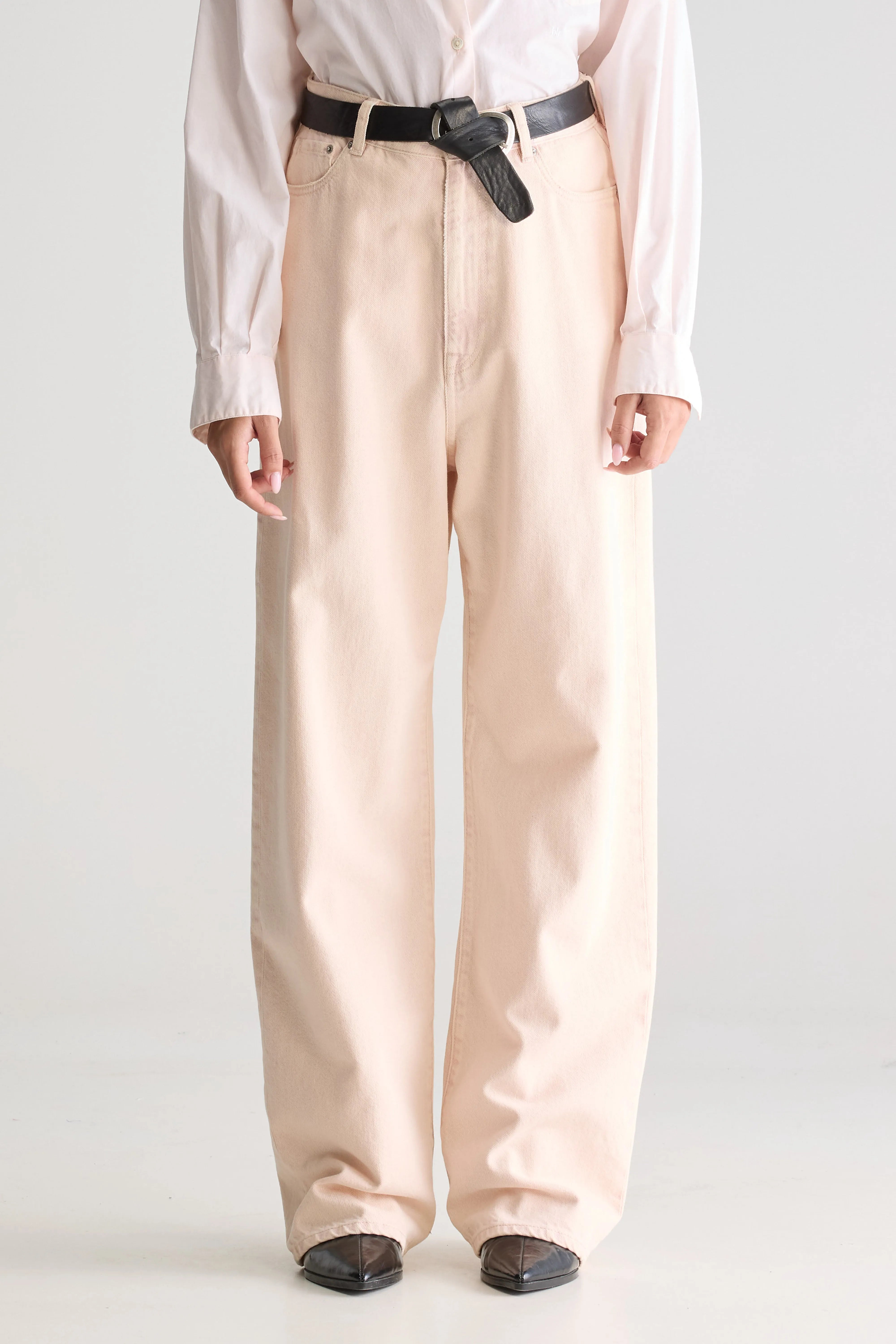 Denim N. 68 Baggy Jeans - Light rose For Women | Bellerose