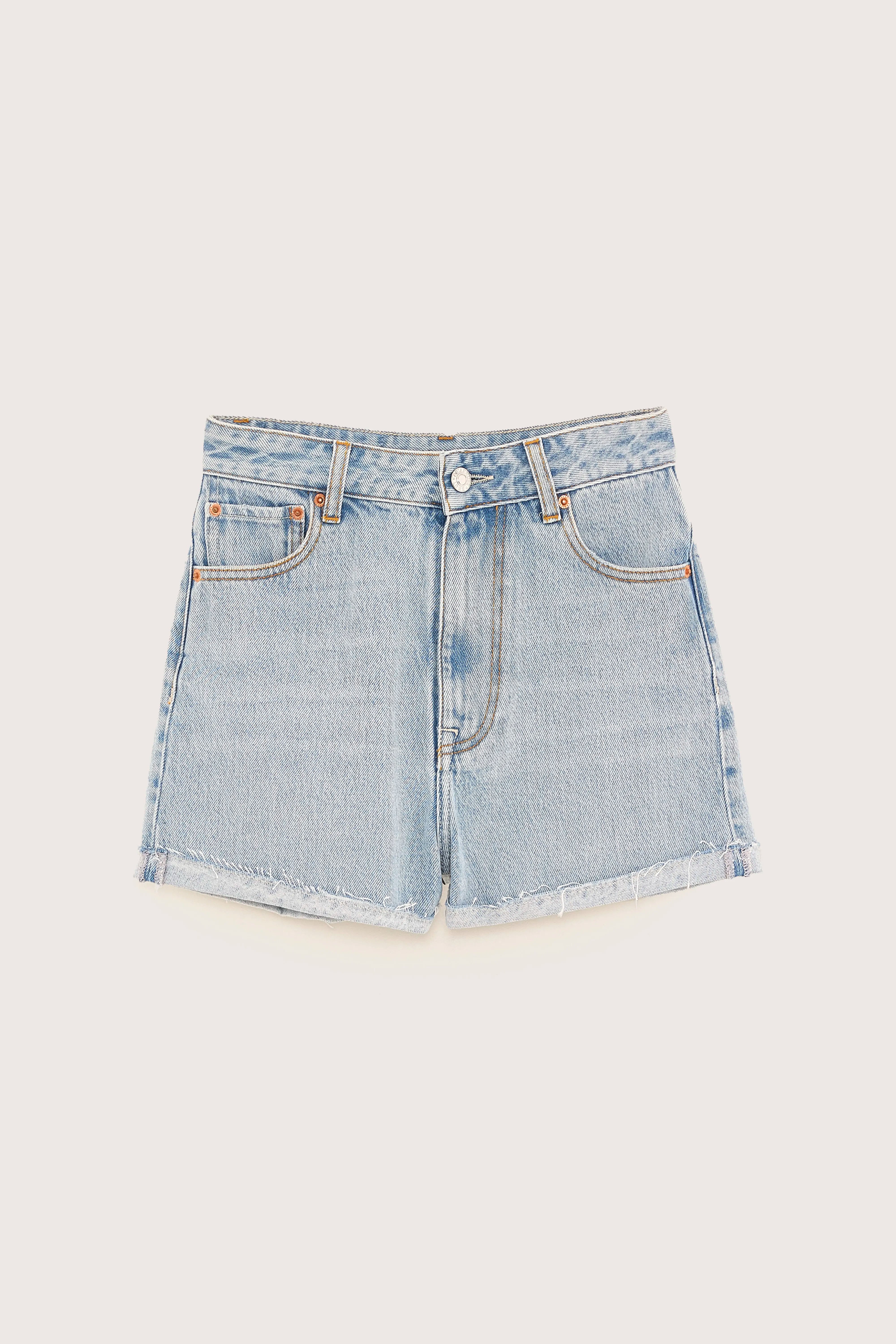 Short large en denim Party (251 / W / USED LT BLUE)