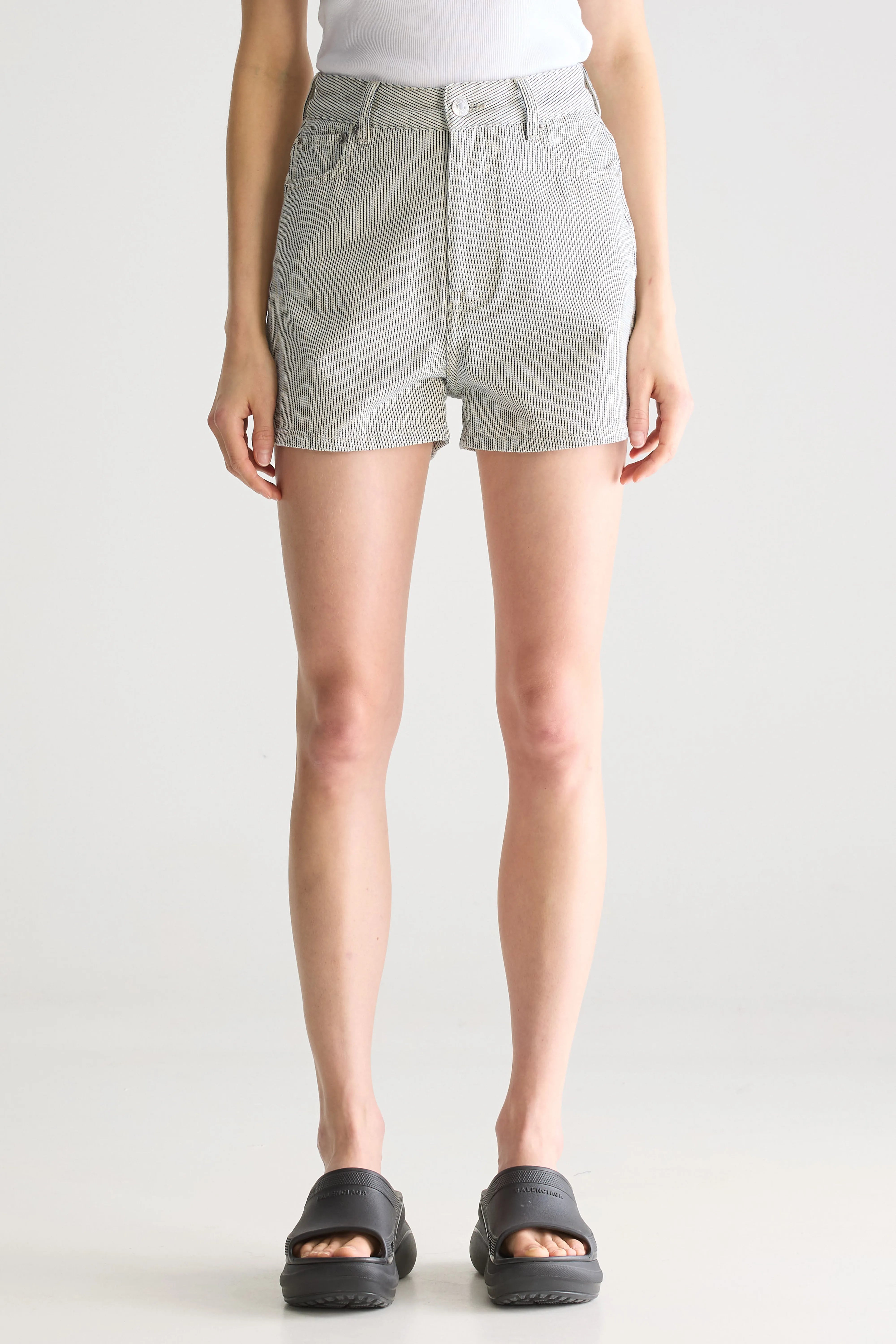 Party wijde denim shorts (251 / W / 60S STONE WASH)