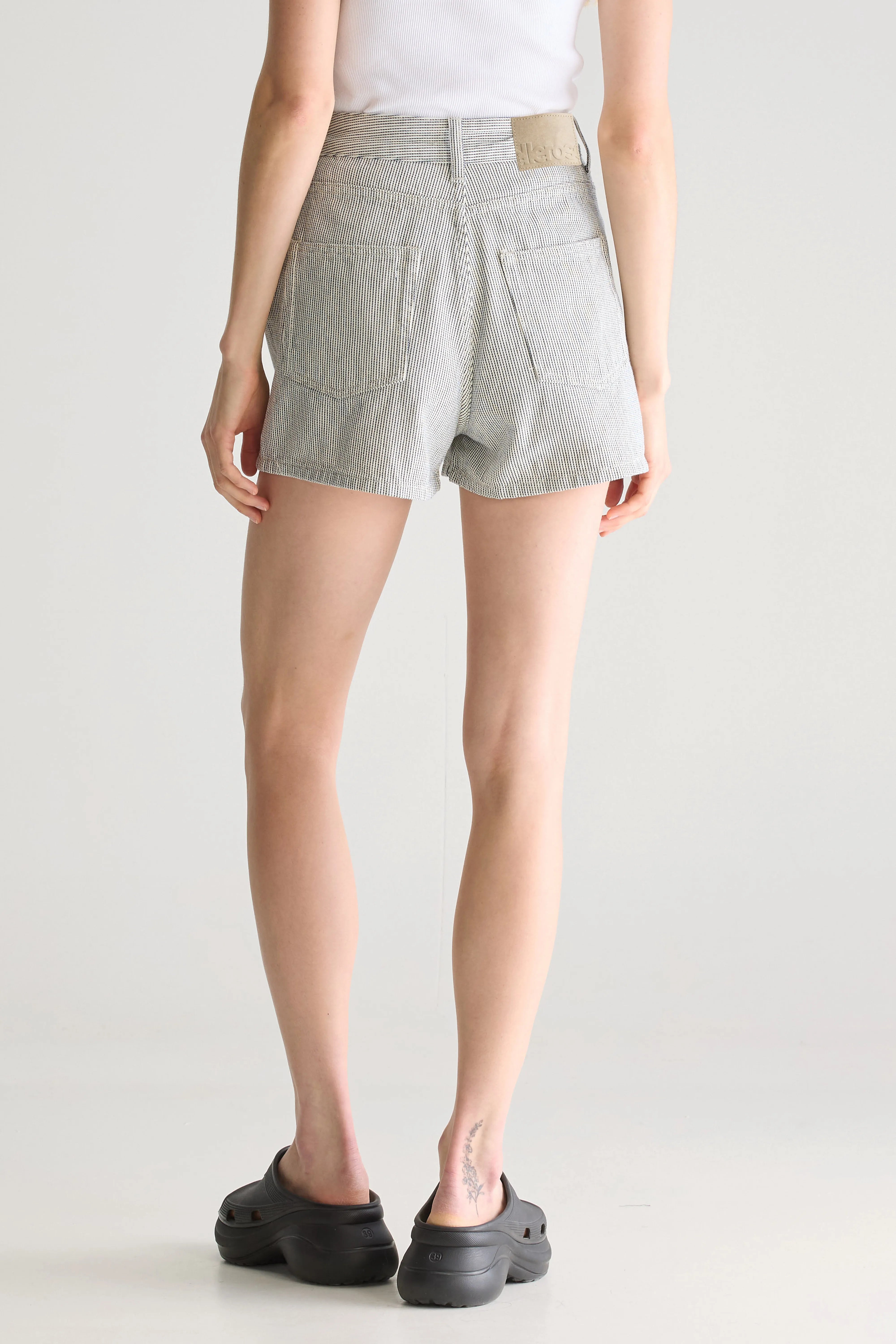 Party wijde denim shorts (251 / W / 60S STONE WASH)