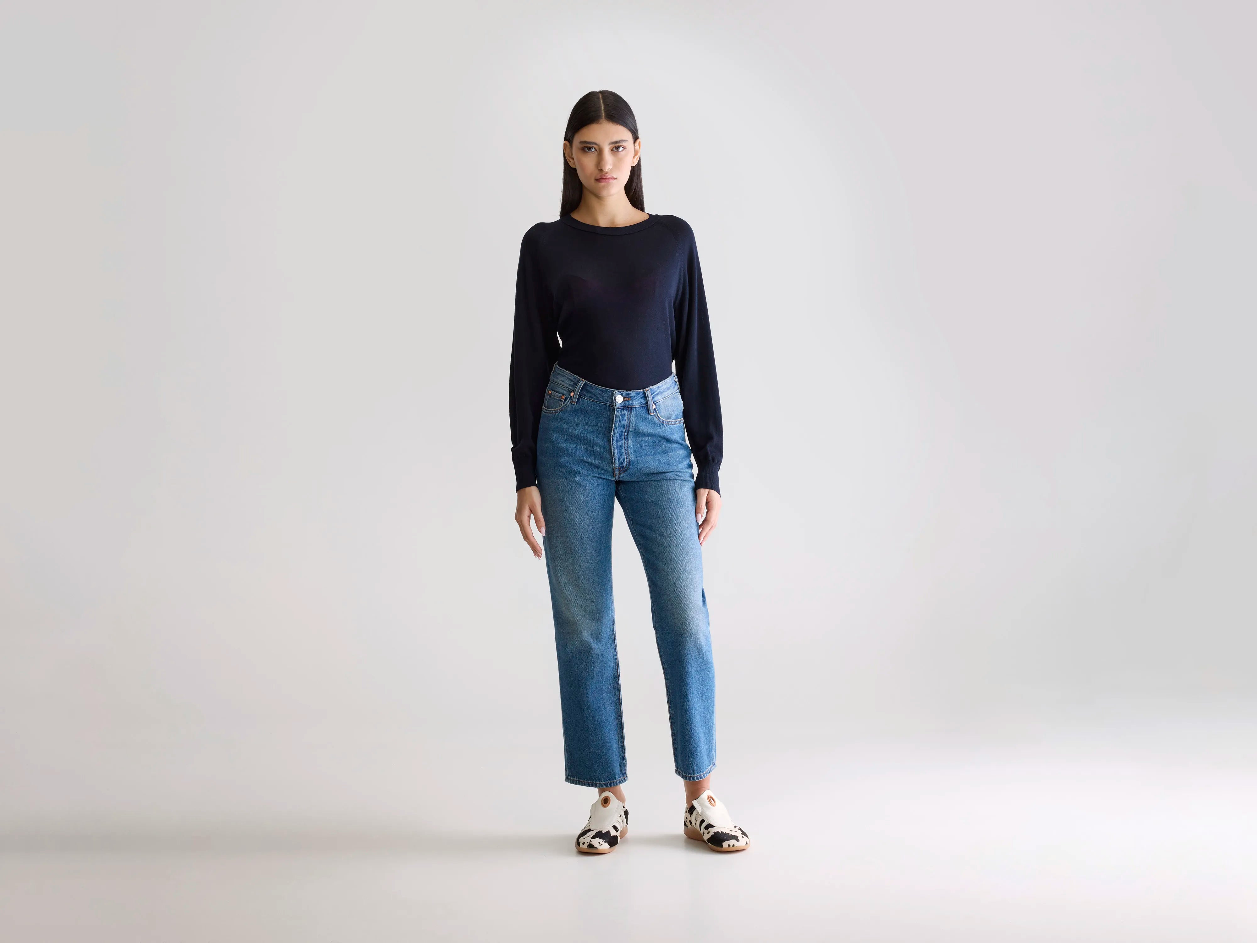 Denim N. 34 jean régulier (252 / W / USED MD BLUE)