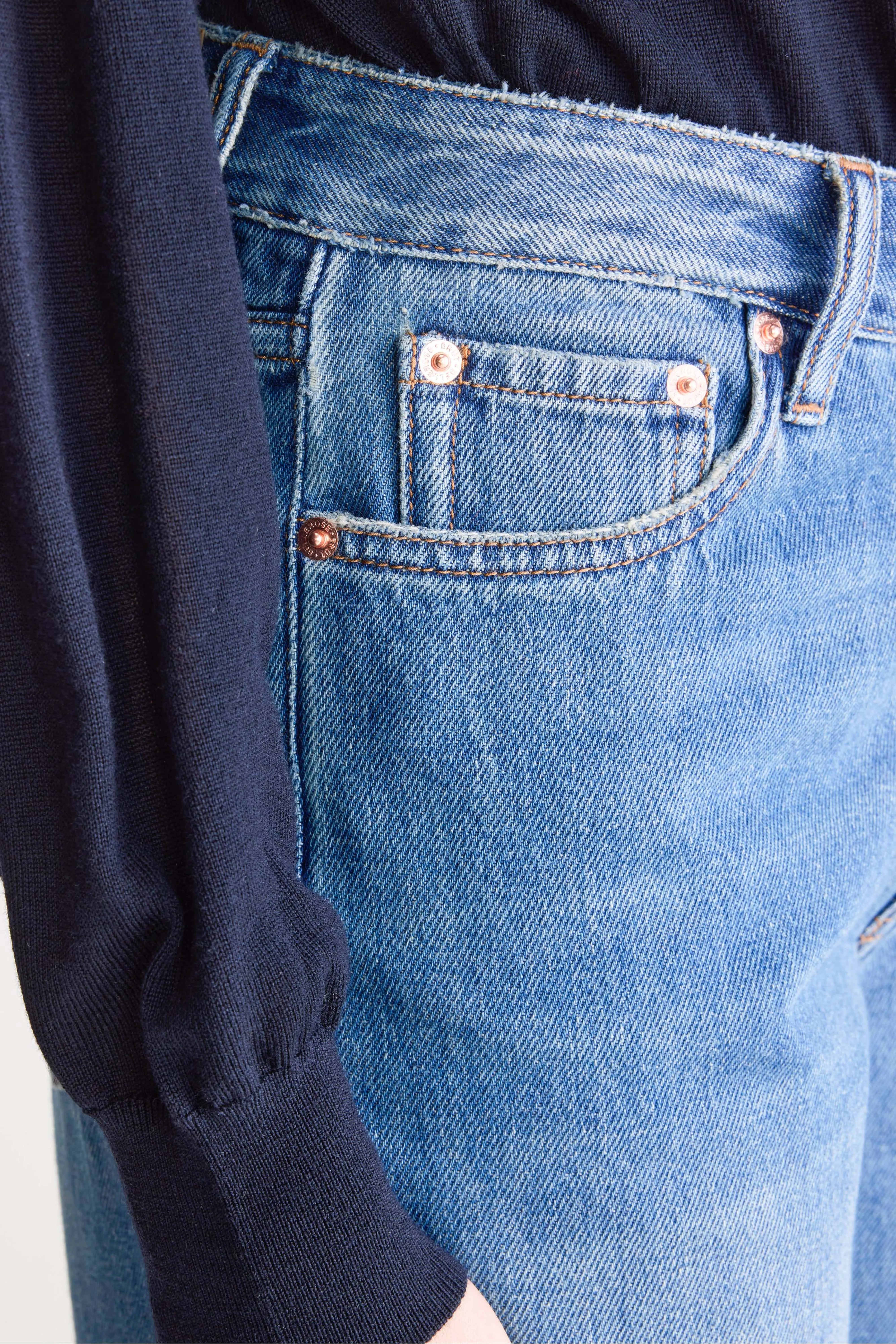 Denim N. 34 jean régulier (252 / W / USED MD BLUE)
