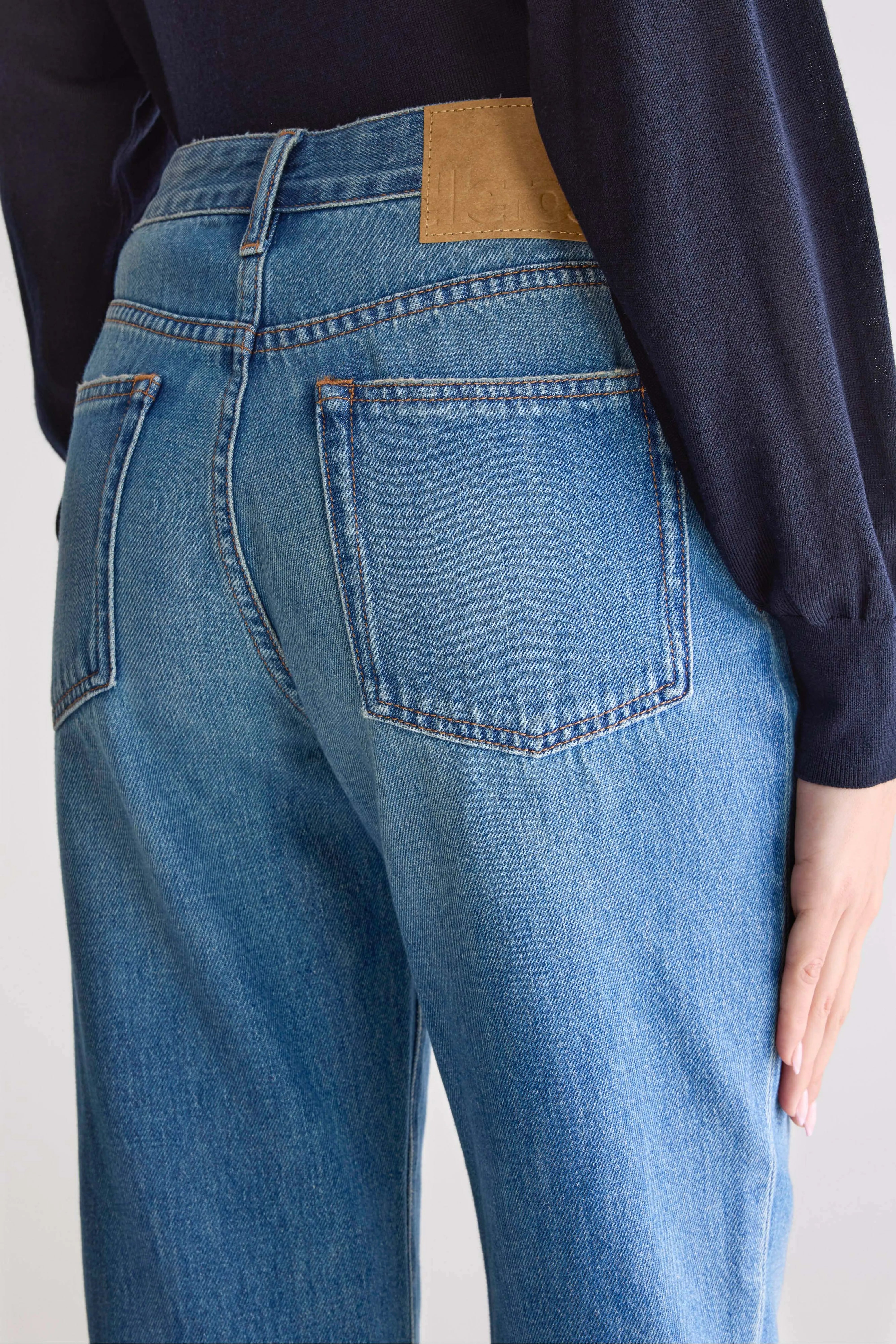 Denim N. 34 jean régulier (252 / W / USED MD BLUE)