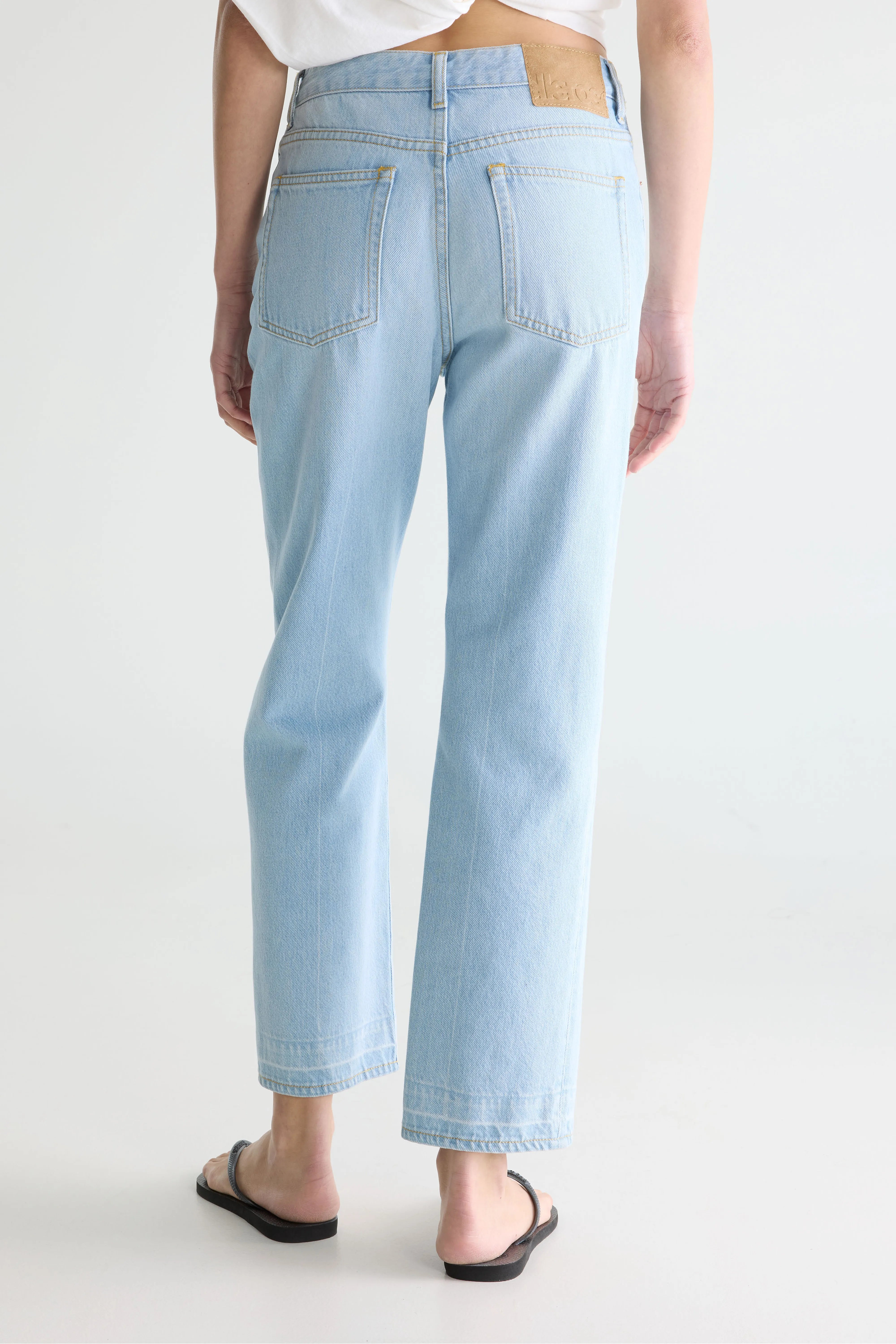 Denim N. 34 Jean Régulier - Used light blue Pour Femme | Bellerose
