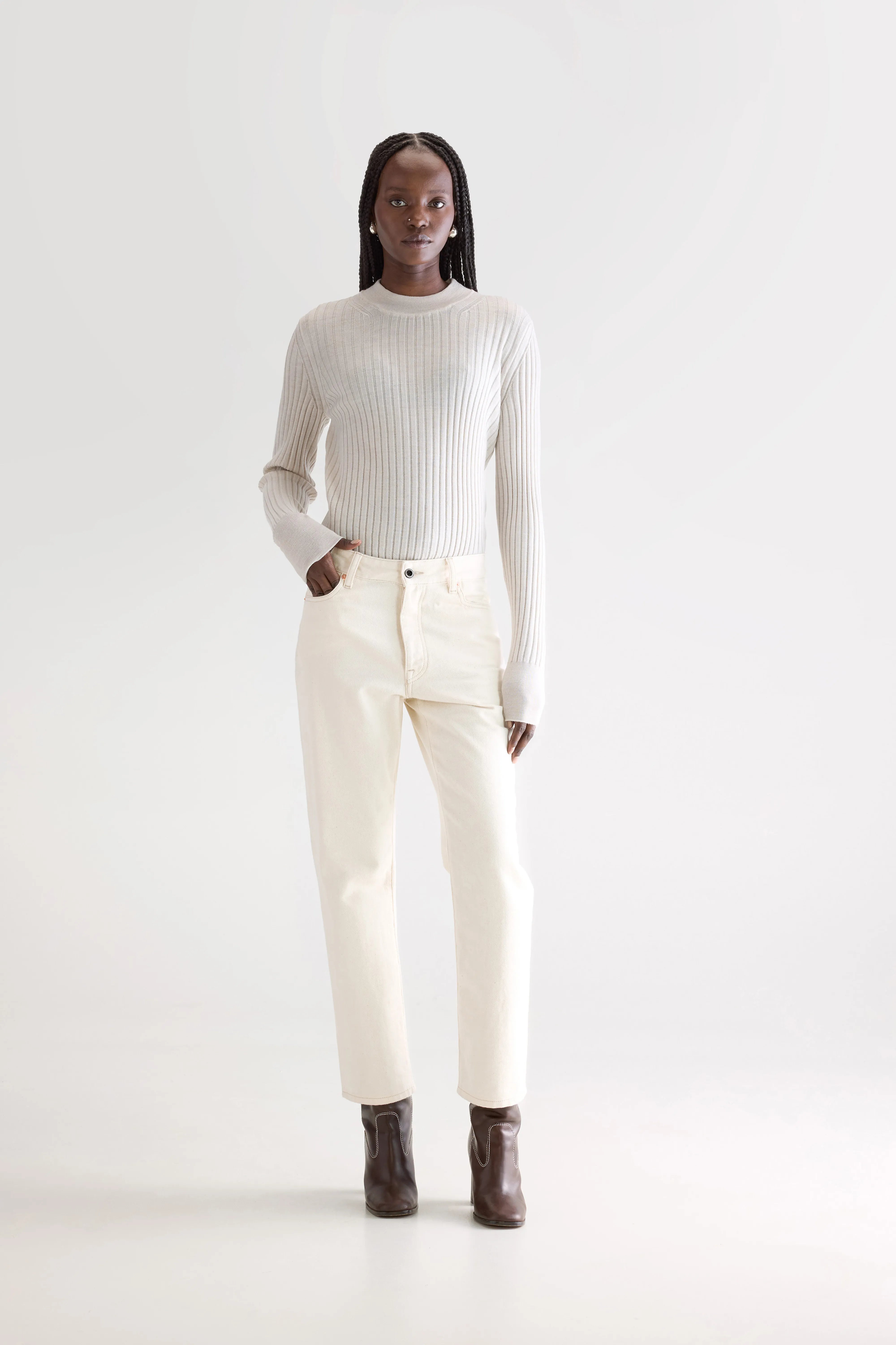 Denim N. 34 jean régulier (242 / W / NATURAL)