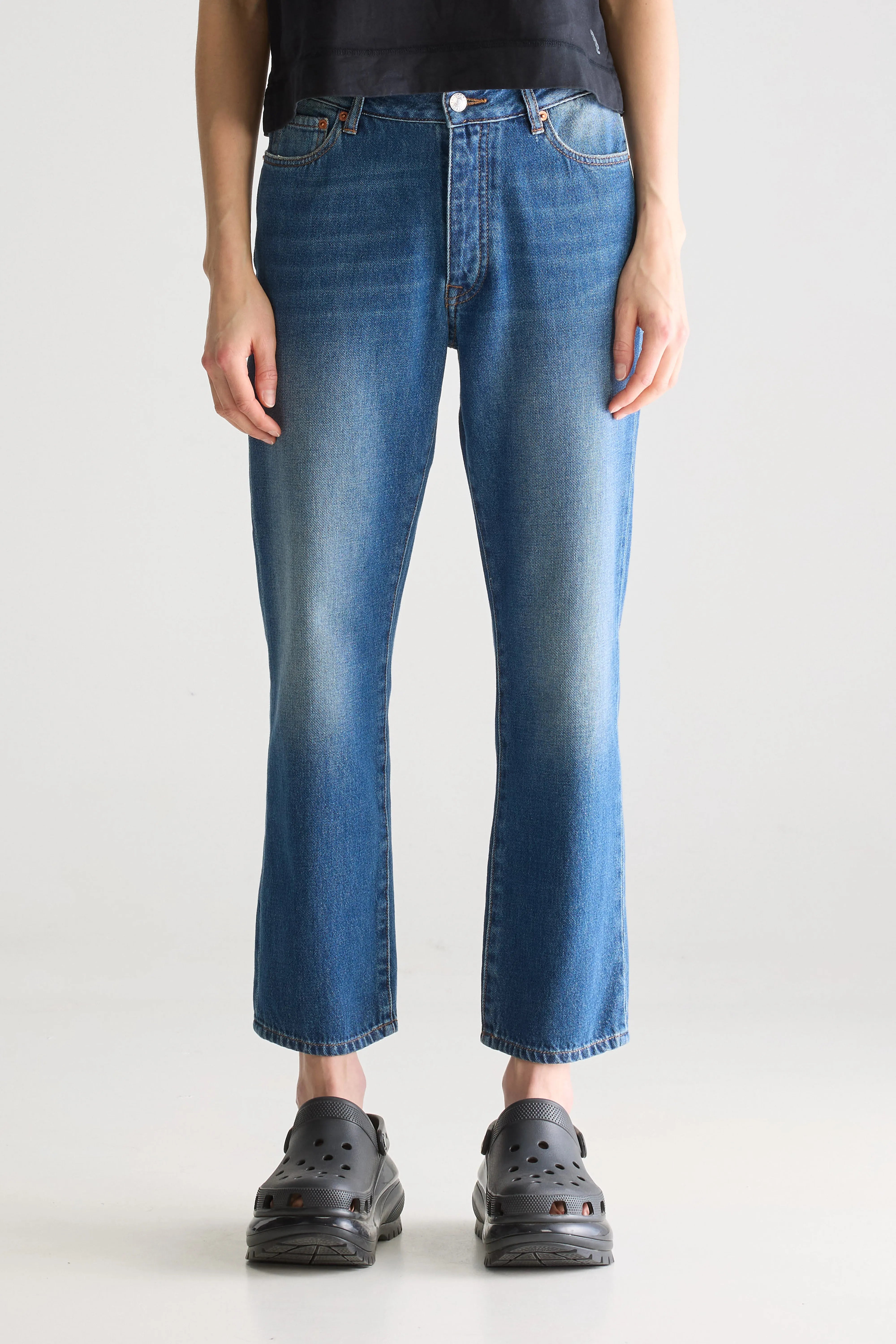 Denim N. 34 Regular Jeans - Used lt blue Voor Dames | Bellerose