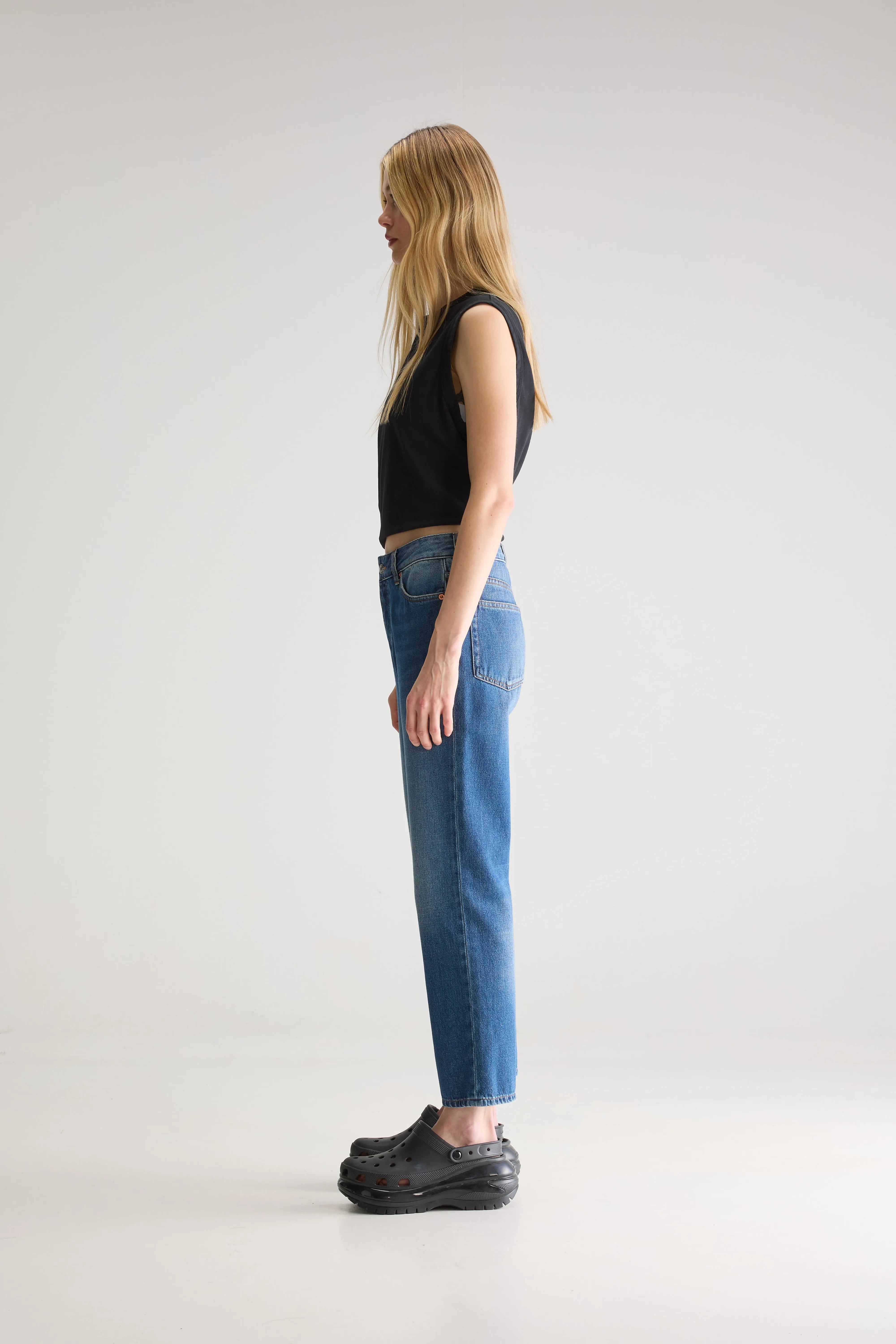 Denim N. 34 Regular Jeans - Used lt blue For Women | Bellerose