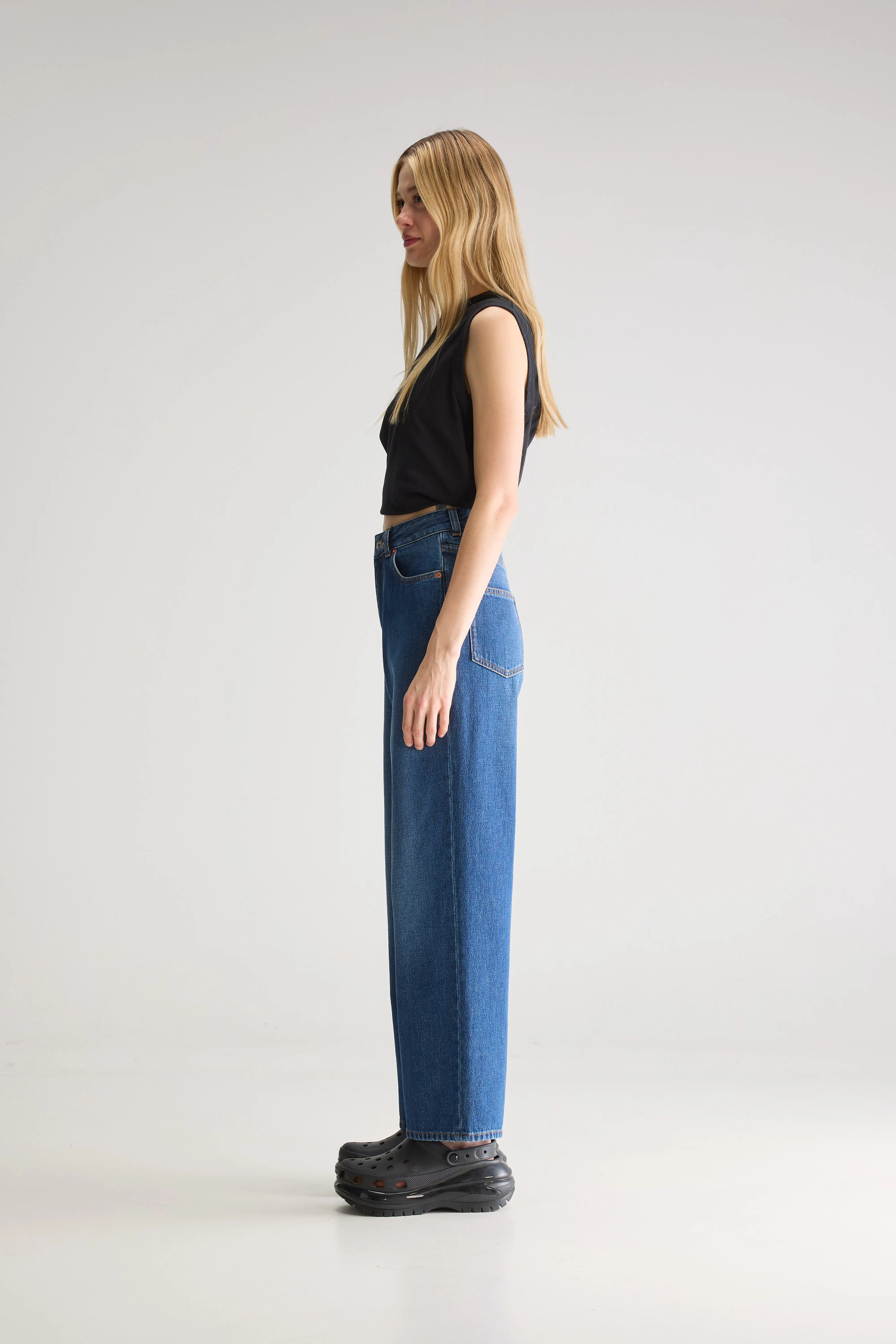 Denim N. 61 wide jeans (252 / W / STONE WASH)
