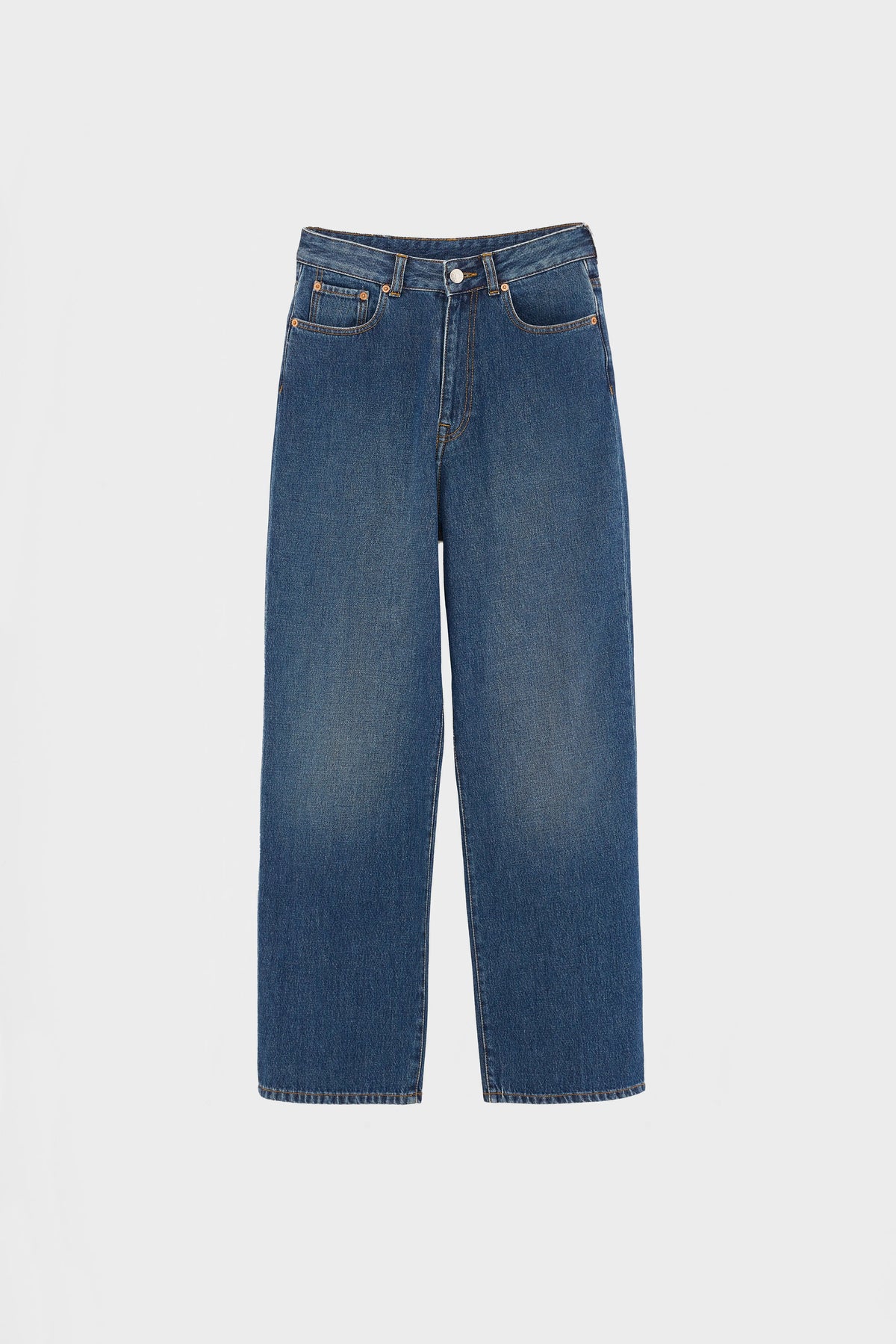 Weite Denim-Jeans N° 61 (242 / W / STONE WASH)