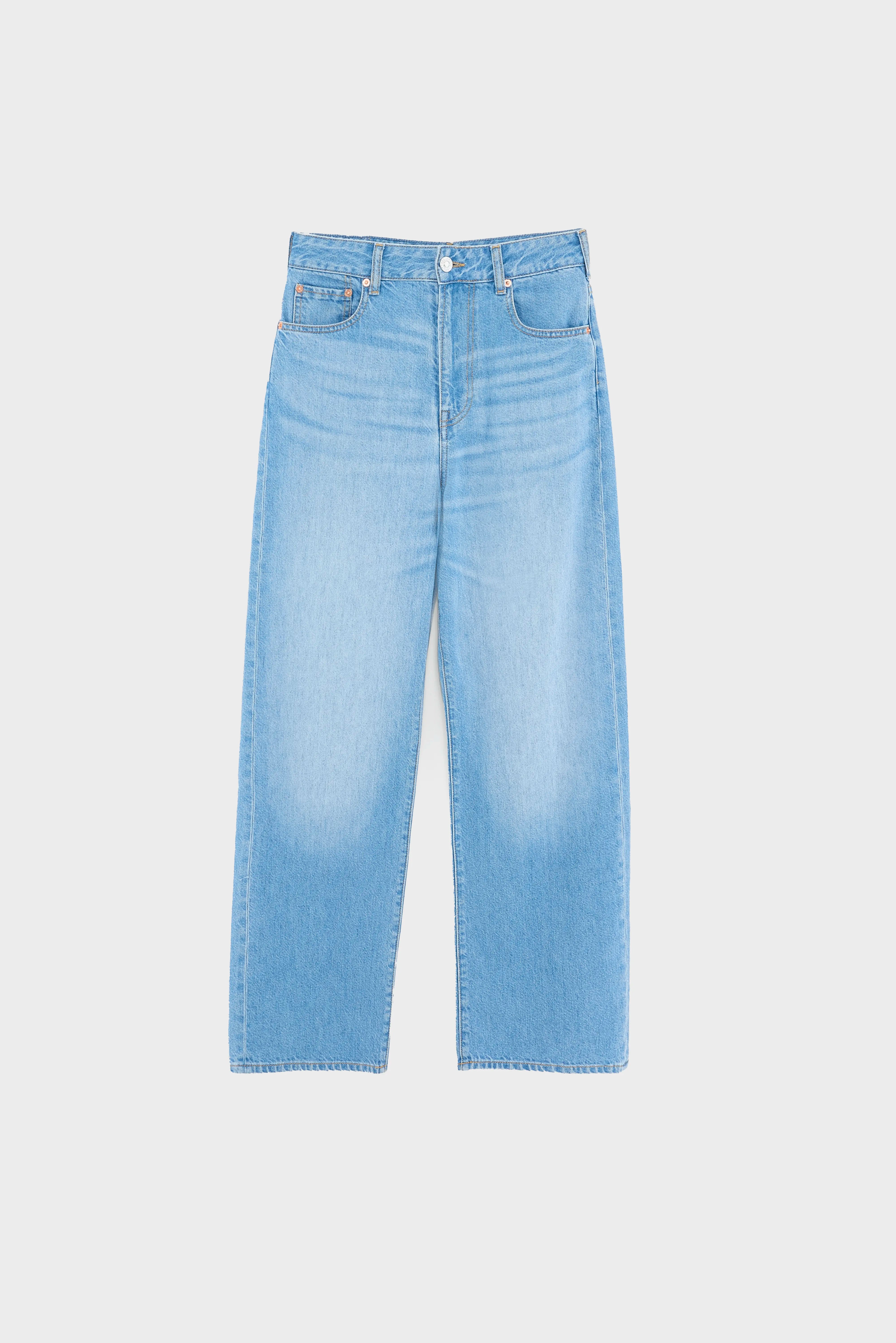 Denim N. 61 wijde jeans (252 / W / VINTAGE LT BLUE)