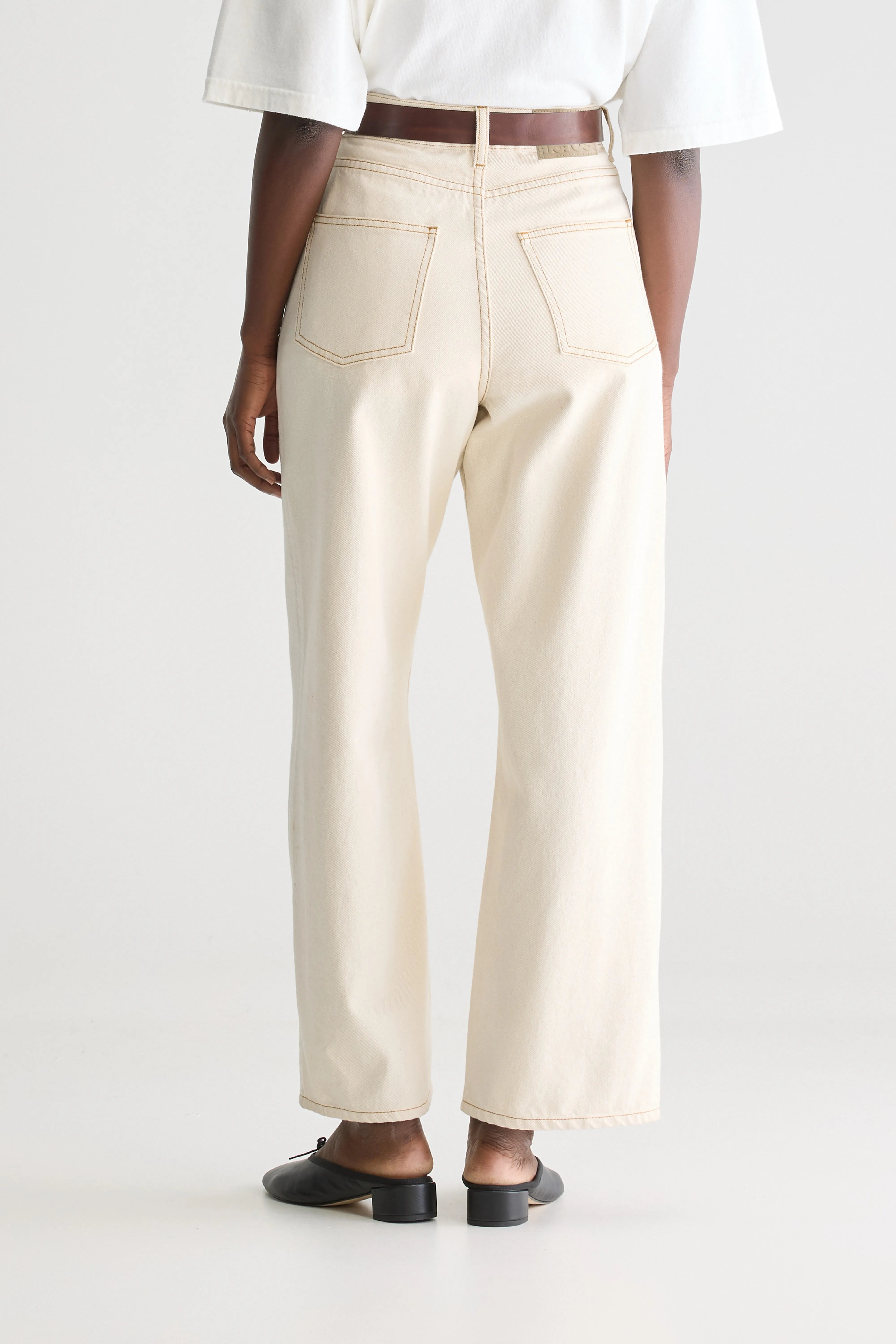 Denim N. 61 wide jeans (252 / W / NATURAL)