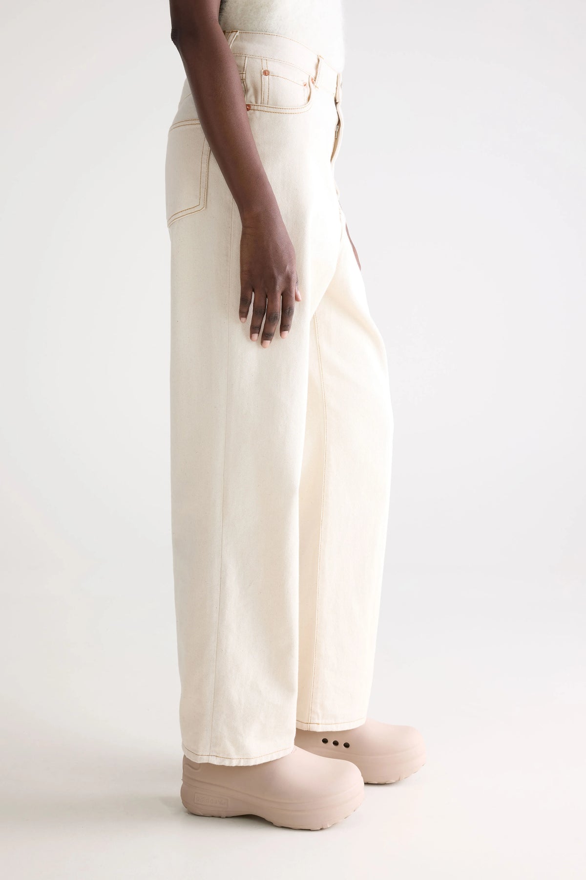 Denim N. 61 - Wijde Jeans - Natural Voor Dames | Bellerose