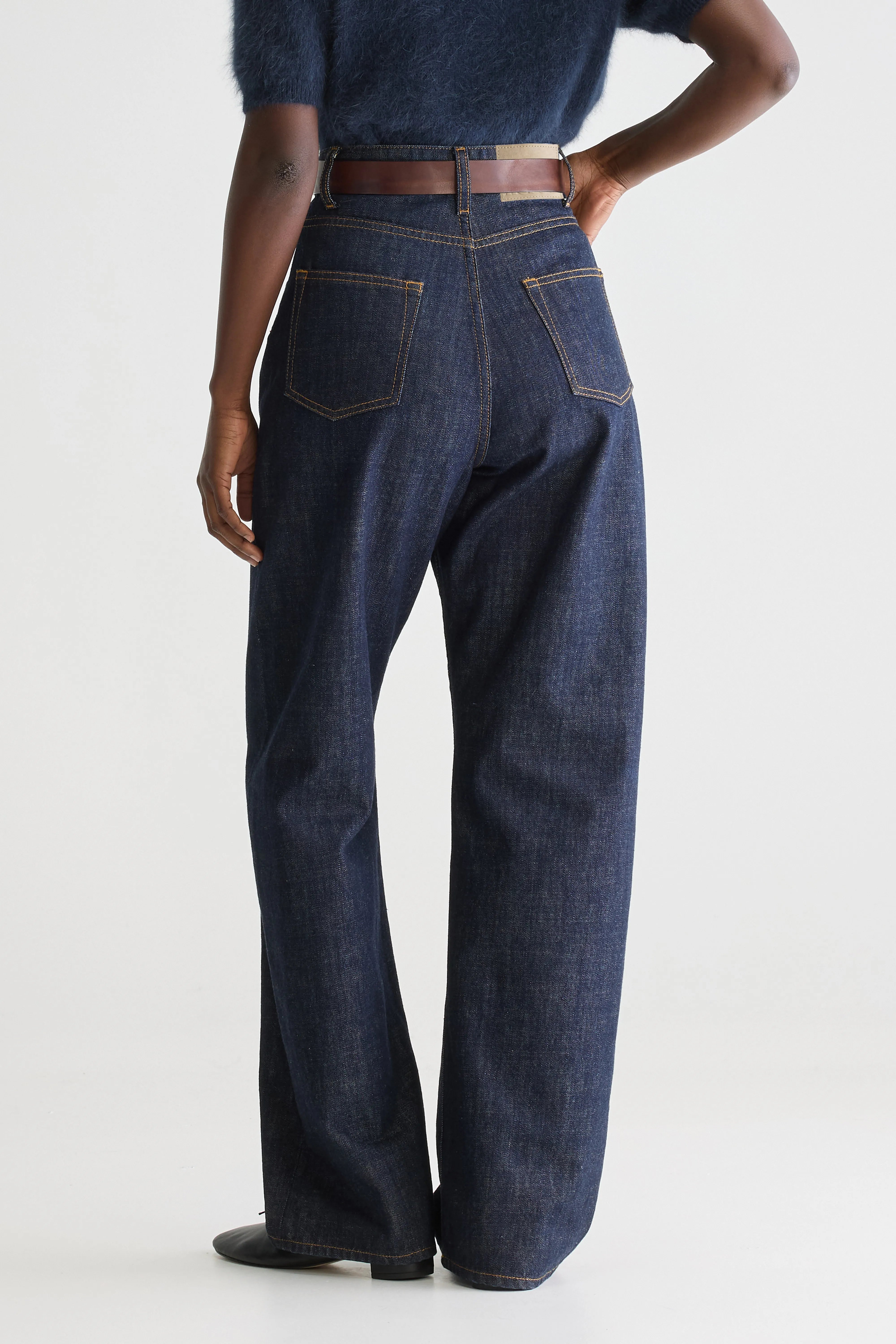 Denim N. 61 wide jeans (252 / W / BLUE RINSE)