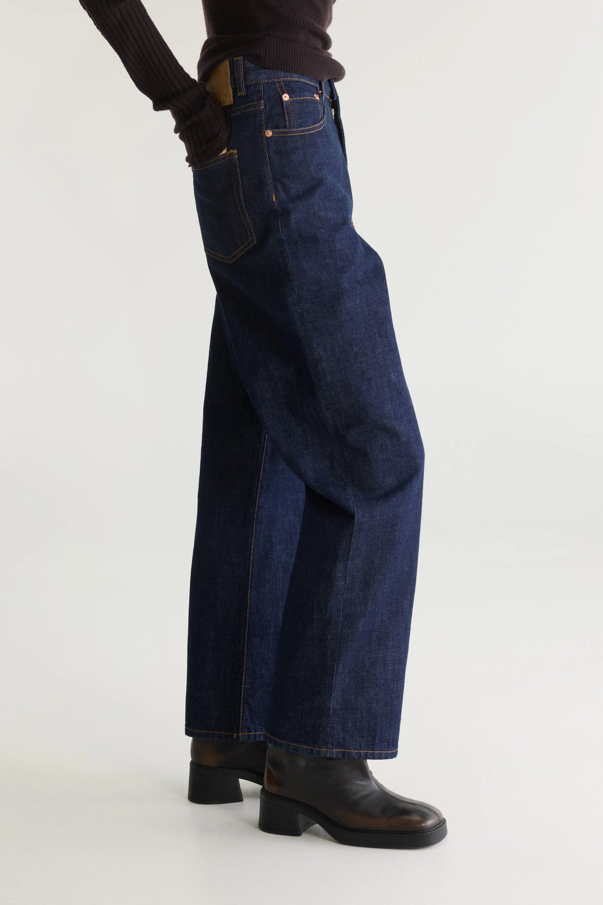 Denim N. 61 - Wide Jeans - Blue rinse For Women | Bellerose