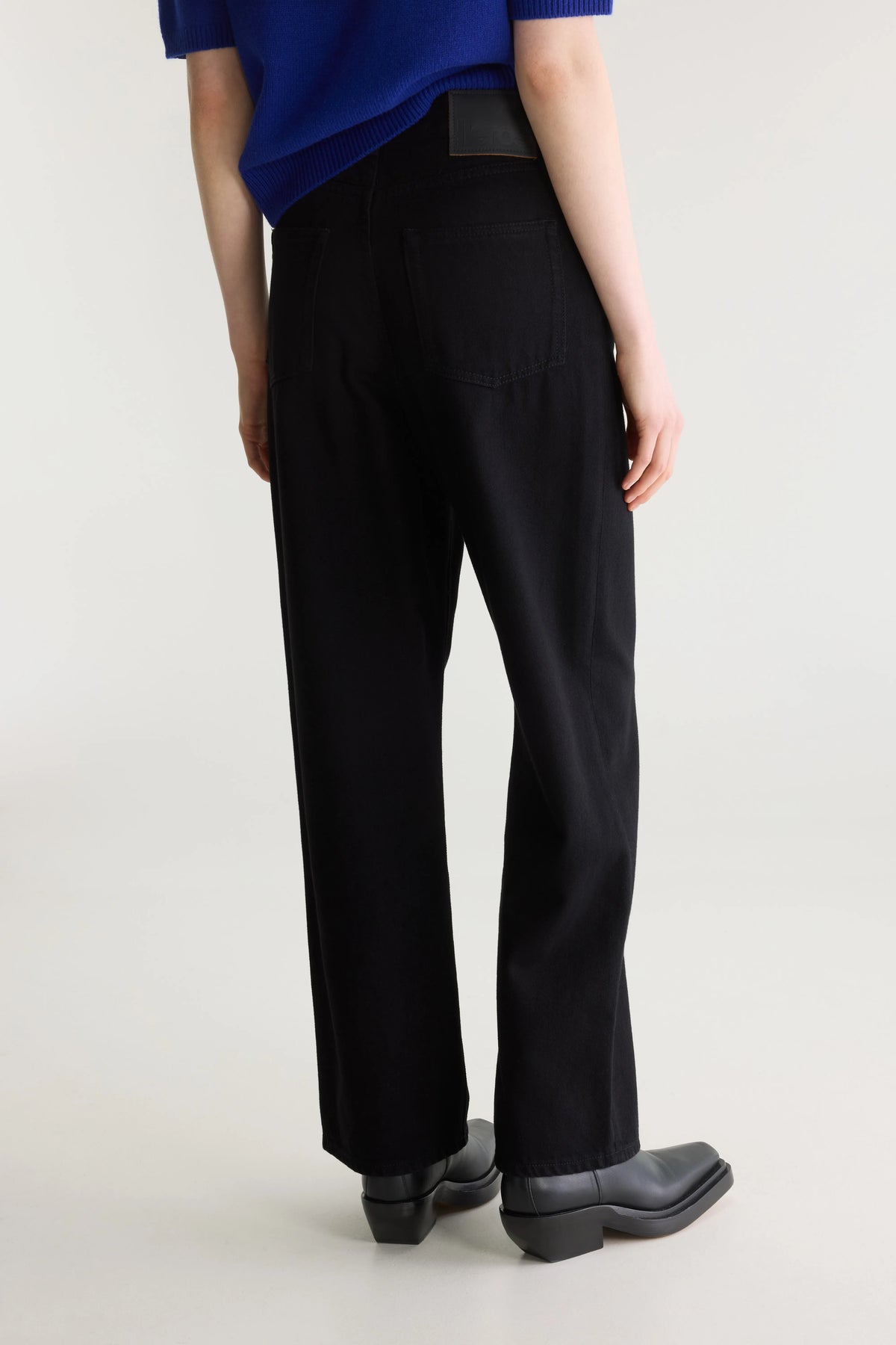 Denim N. 61 - Wide Jeans - Black rinse For Women | Bellerose