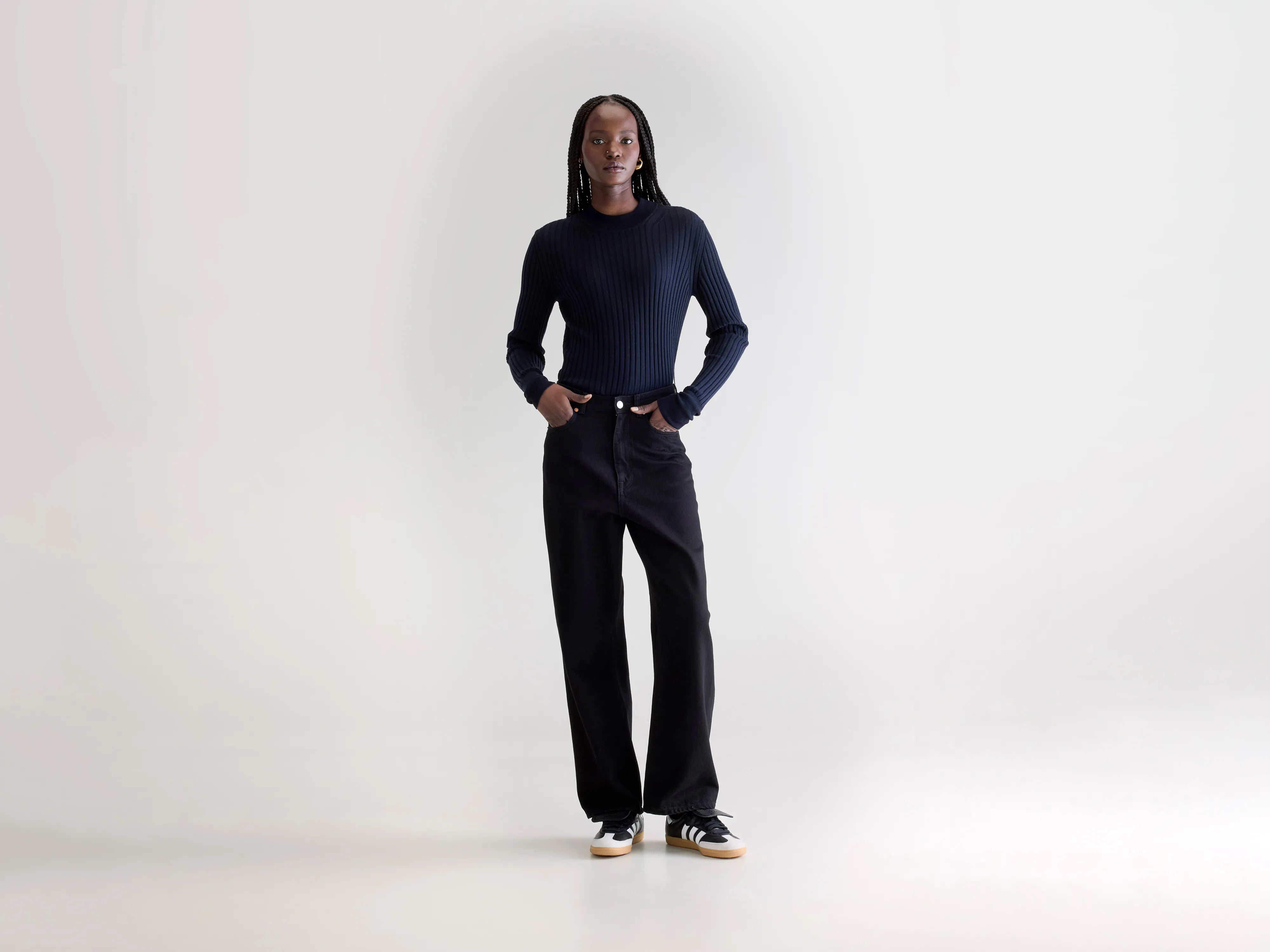 Denim N. 61 Jean large  (252 / W / BLACK RINSE)
