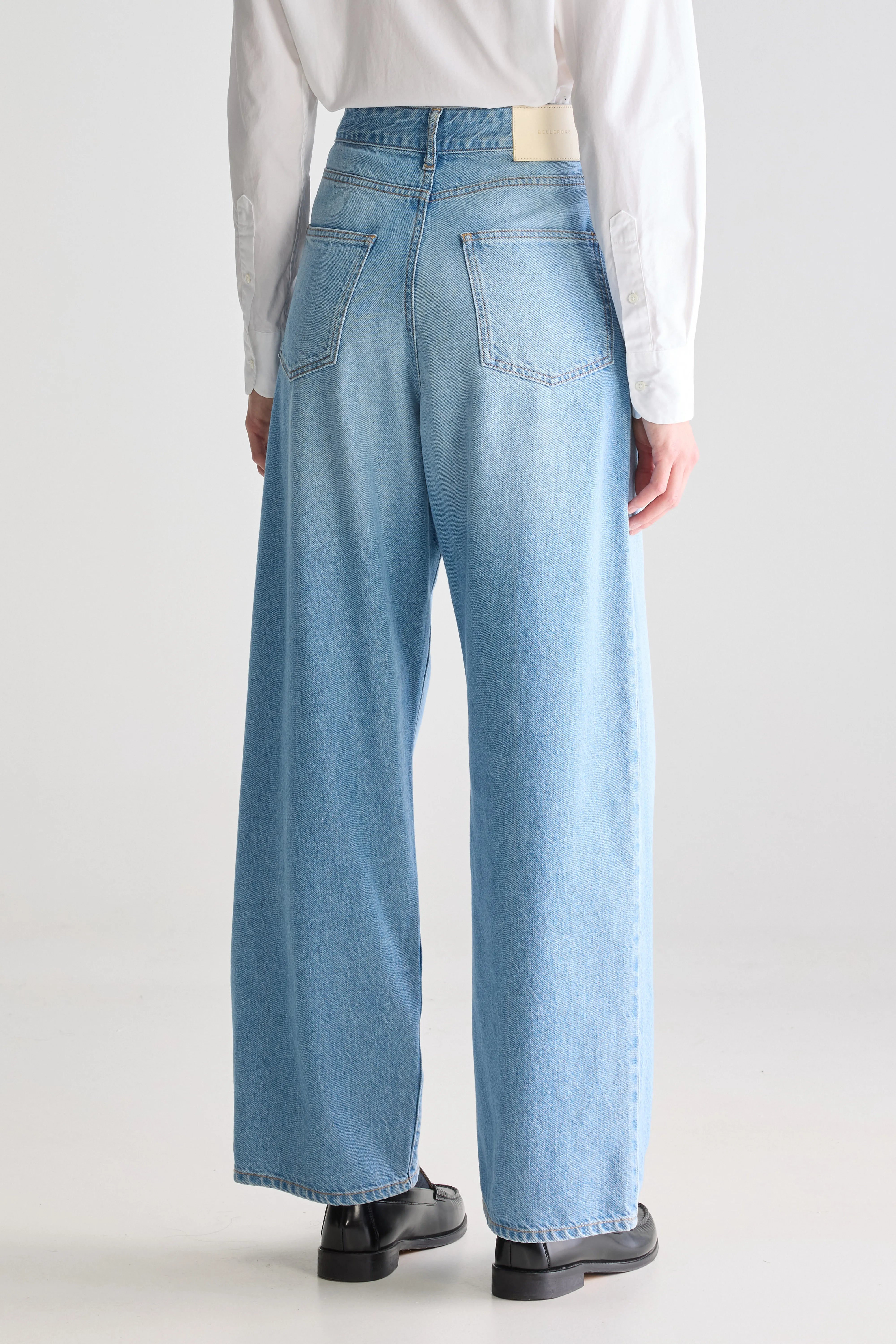 Denim N. 61 Wide Jeans - Vintage lt blue For Women | Bellerose