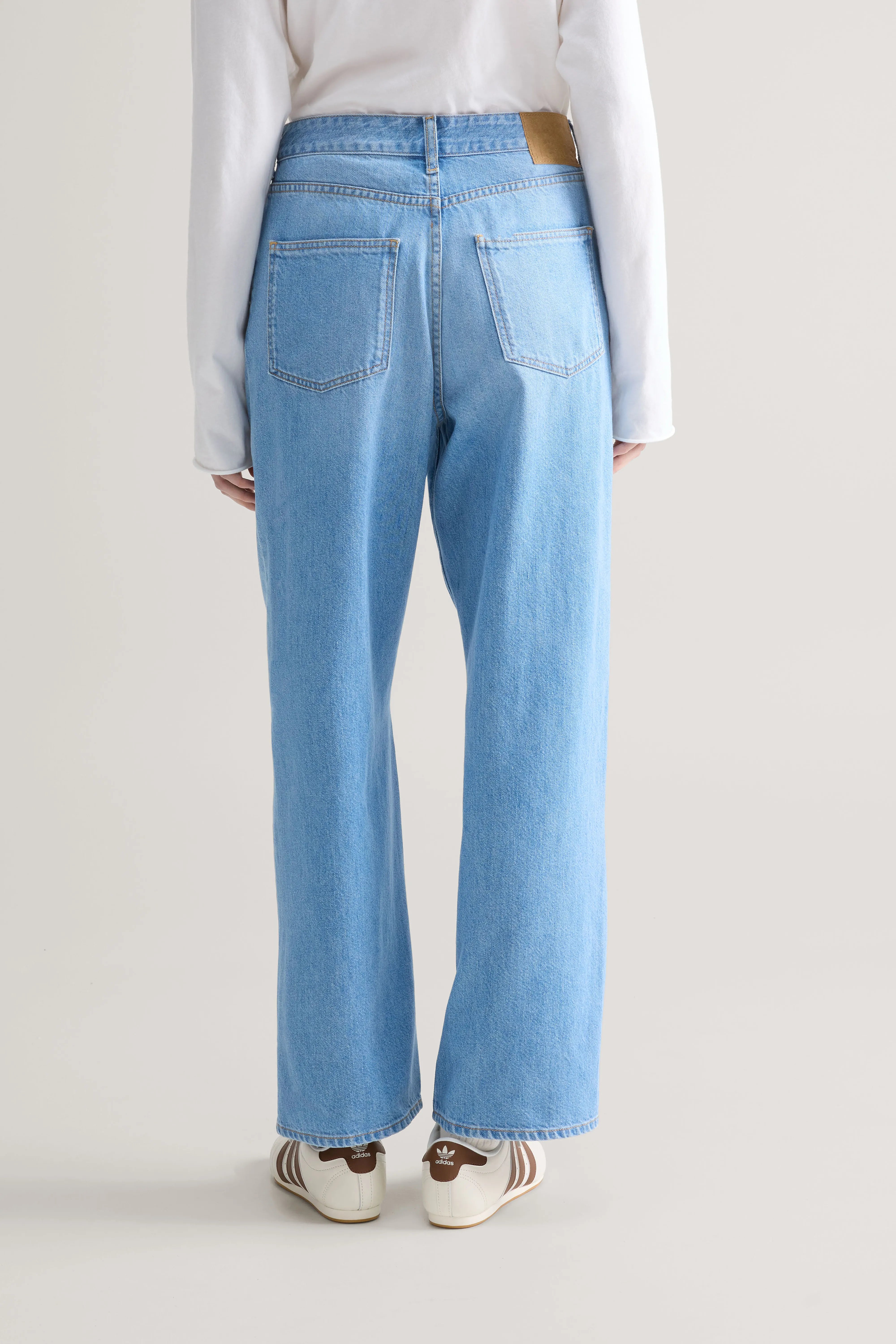 Denim N. 61 Wide Jeans - Vintage lt blue For Women | Bellerose