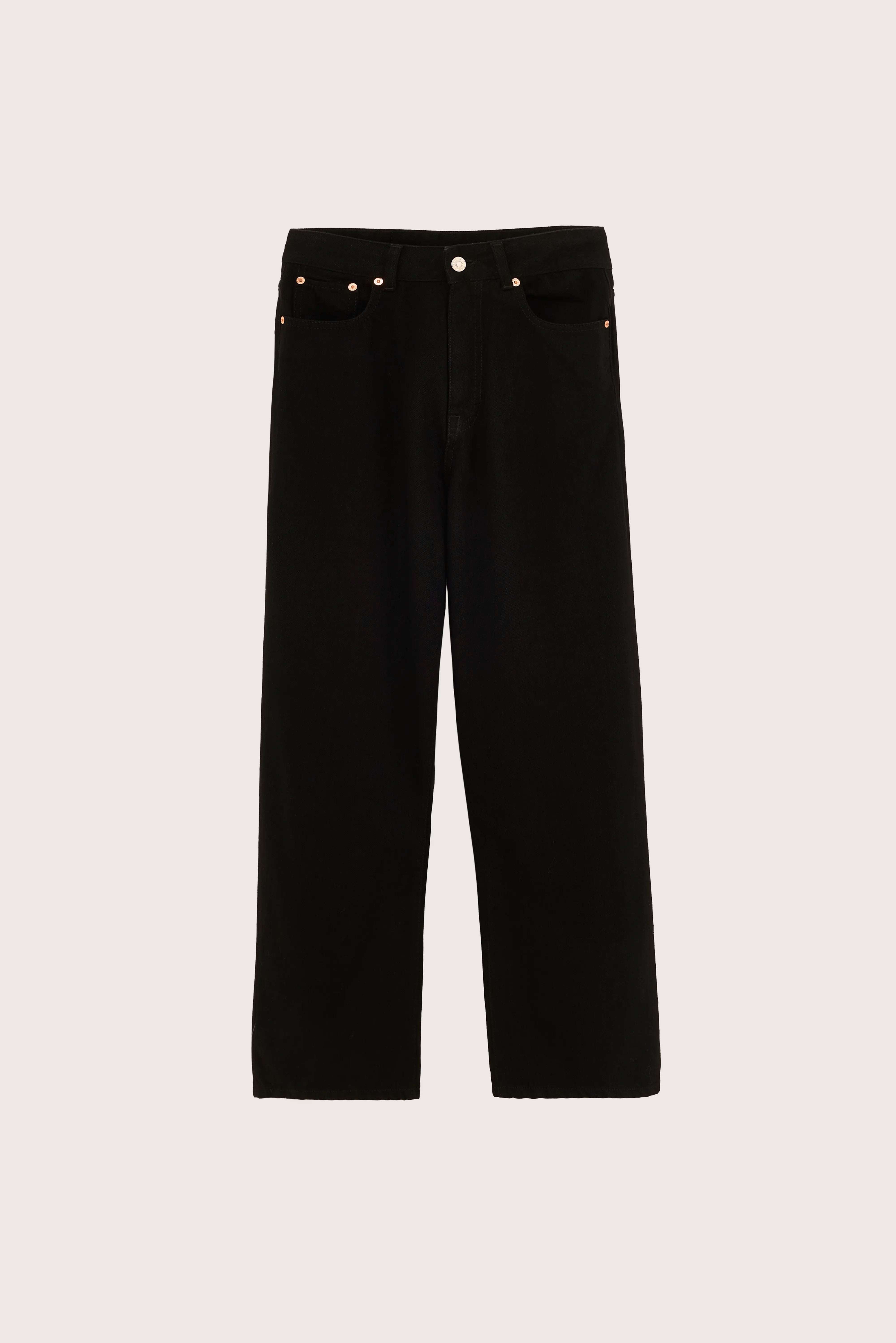 Denim N. 61 wide jeans (252 / W / BLACK RINSE)