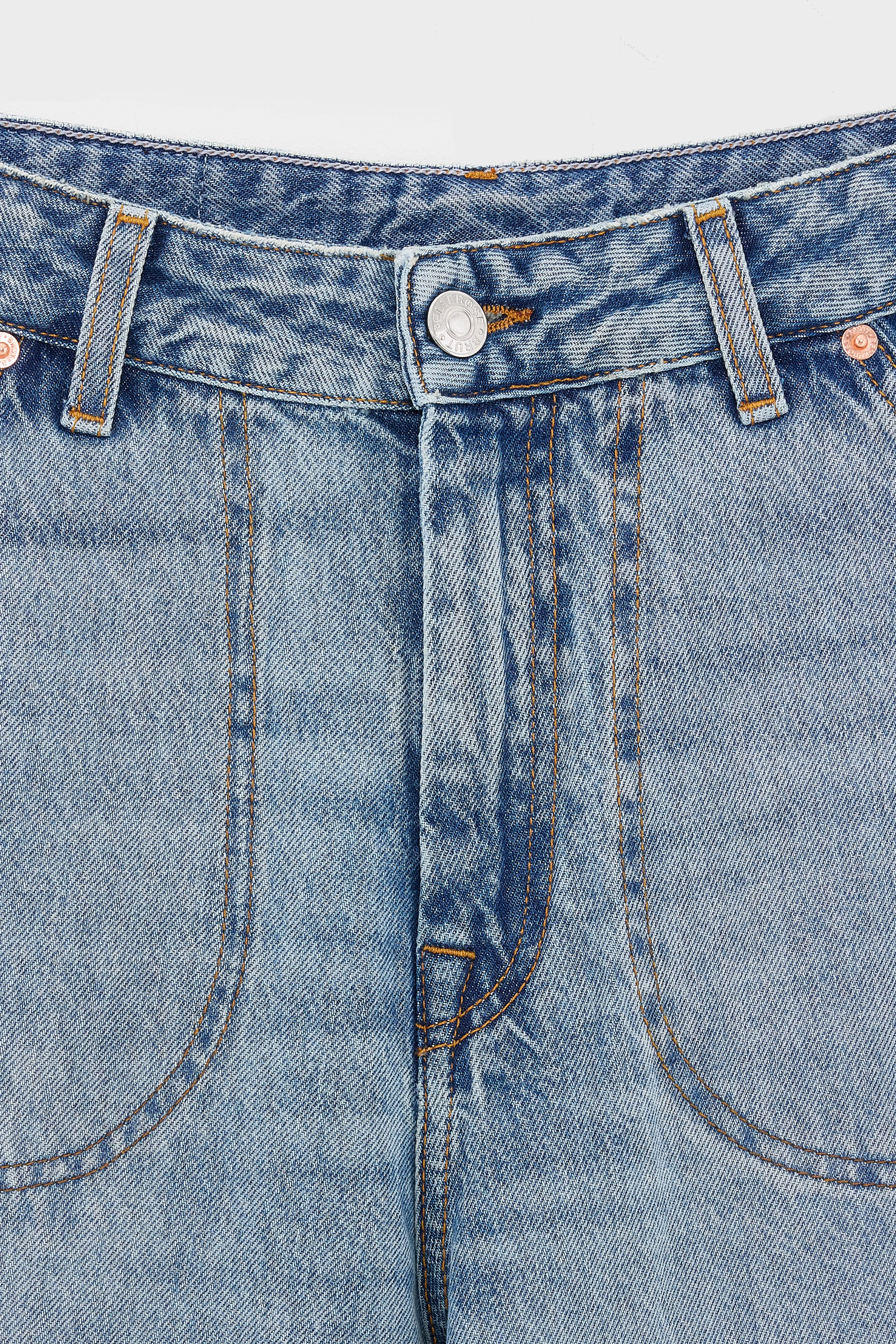 Jean Large Petula - Vintage Blue Pour Femme | Bellerose
