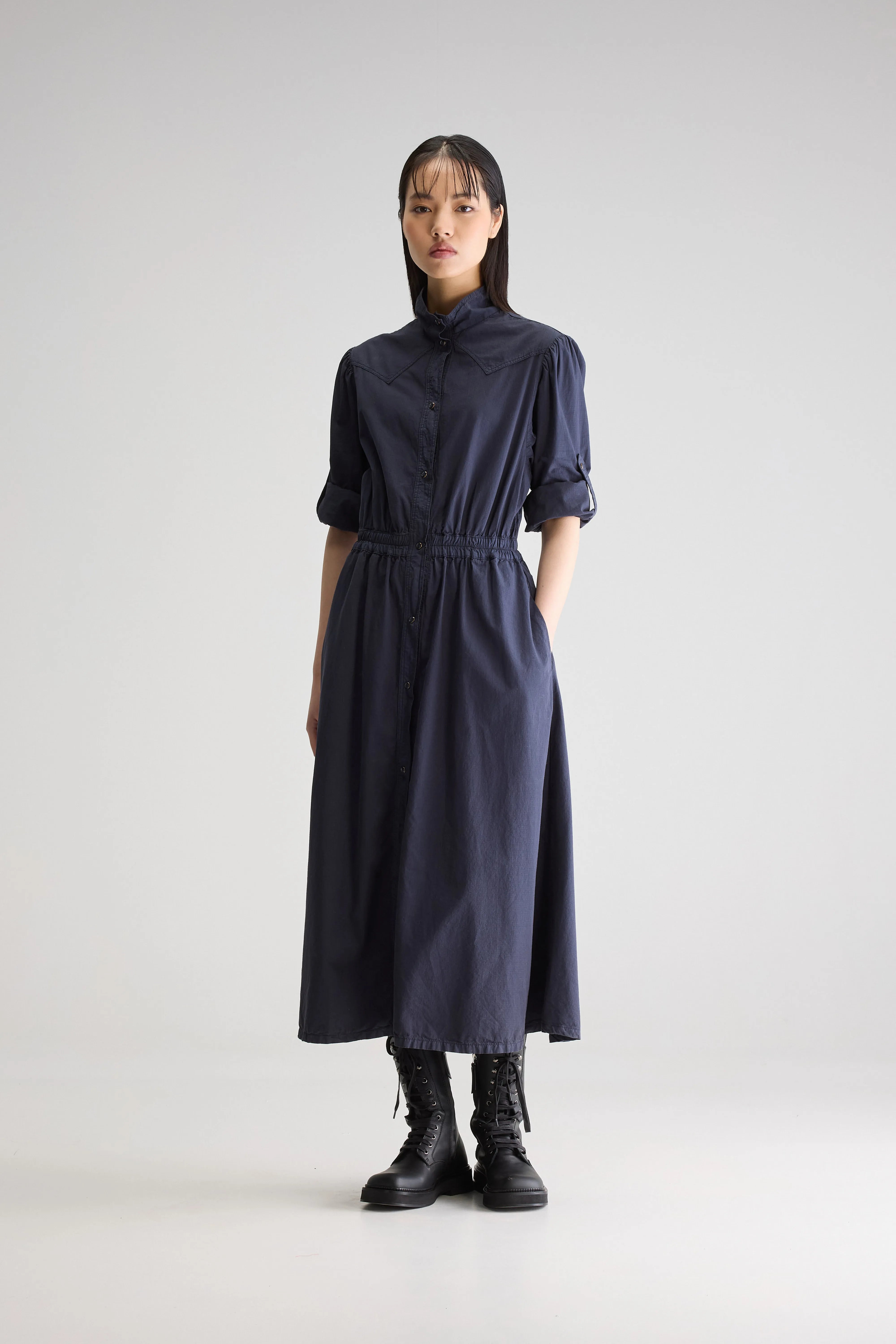 Robe Midi Pakita - Captain Pour Femme | Bellerose