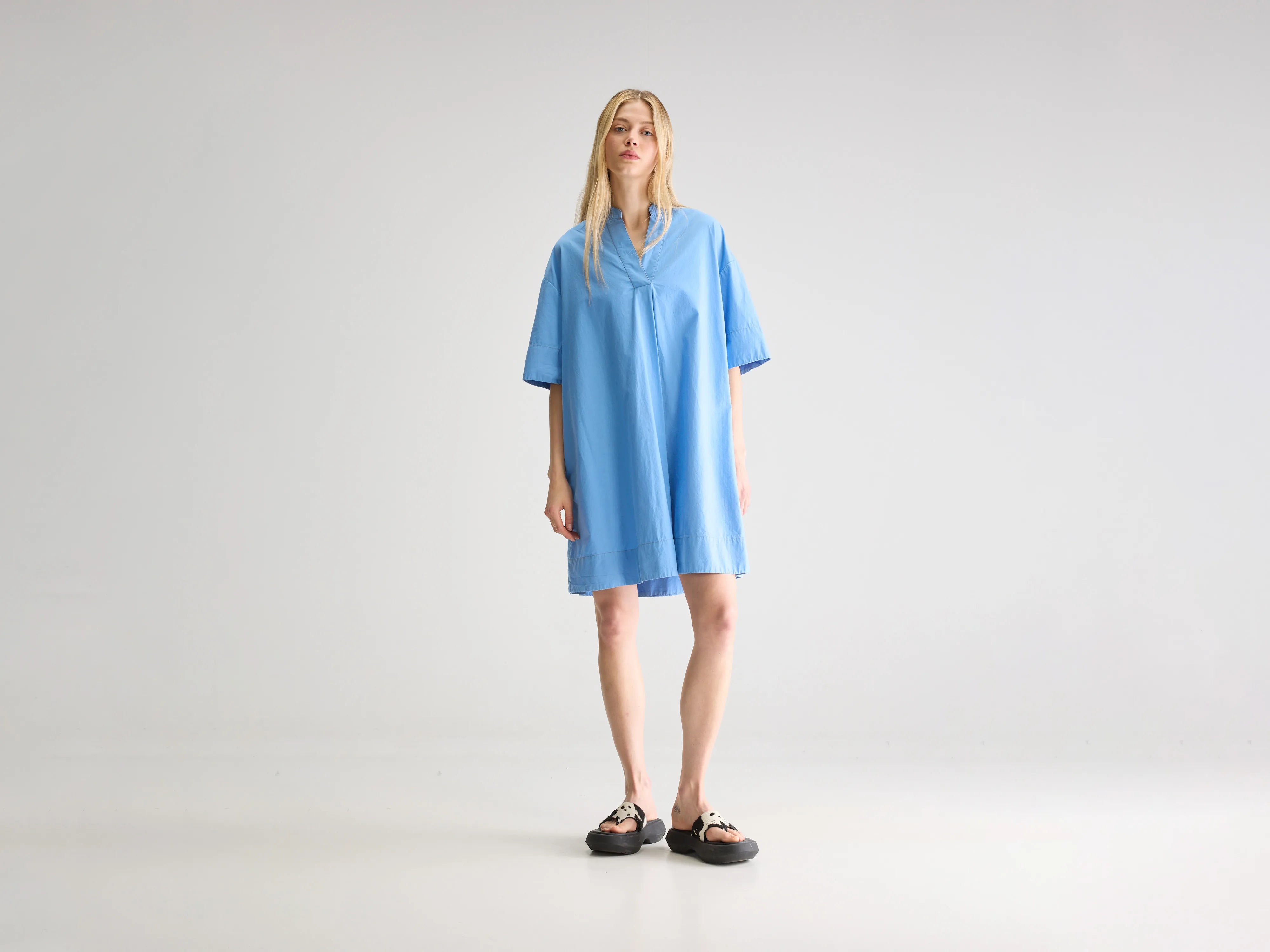 Kelly shirt dress (251 / W / BLUE SHIRT)