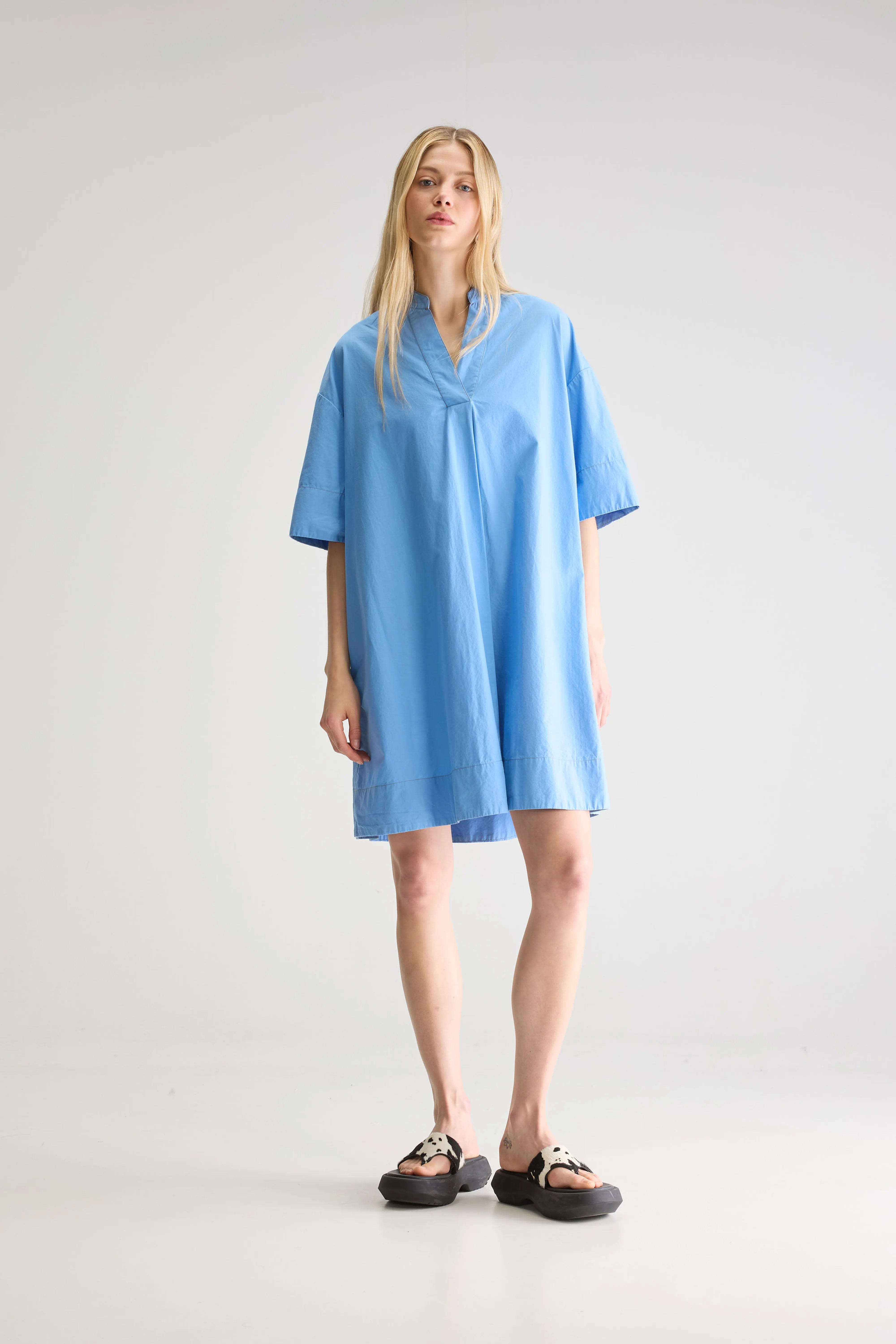 Kelly Shirt Dress - Blue shirt For Women | Bellerose