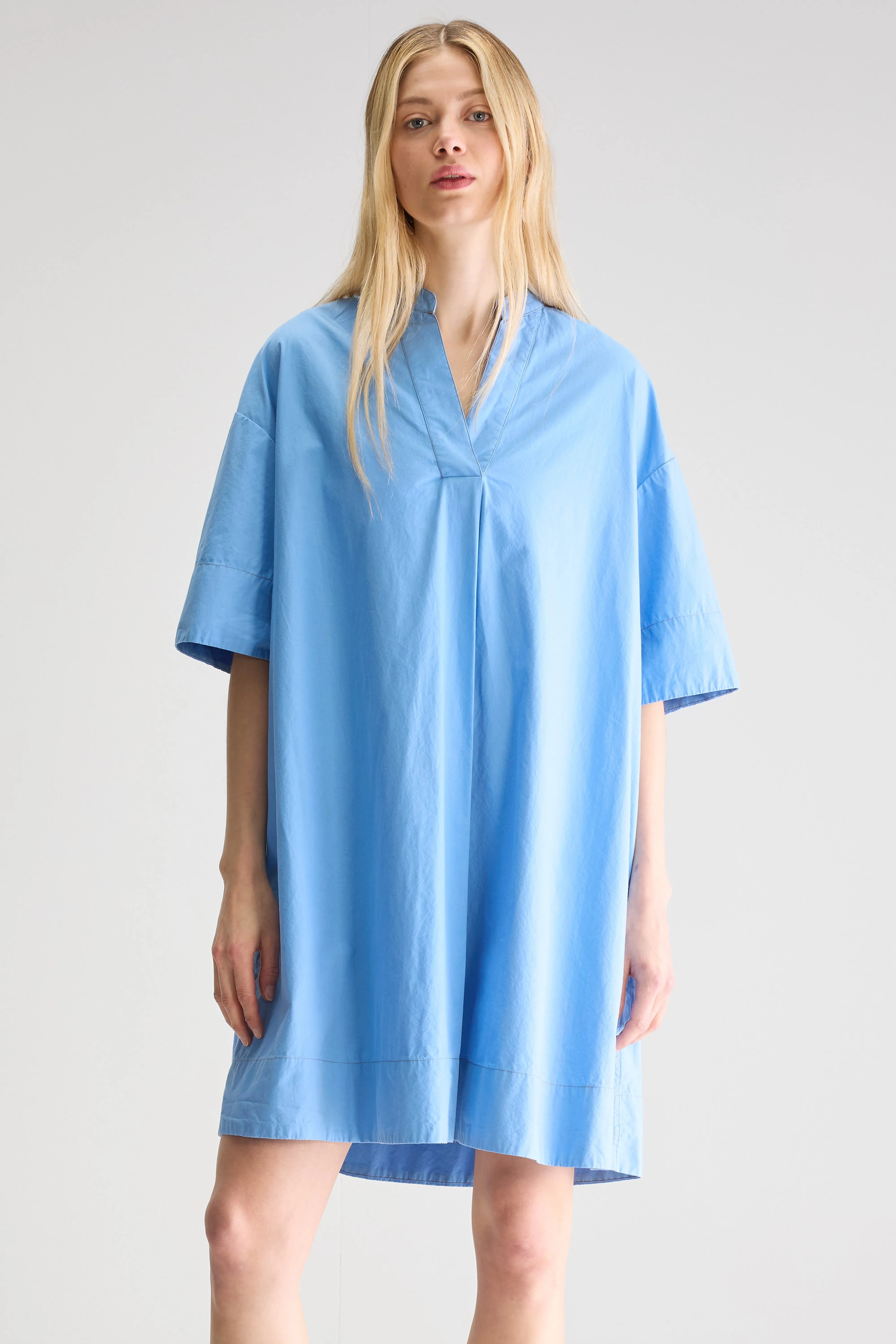 Kelly Shirt Dress - Blue shirt For Women | Bellerose