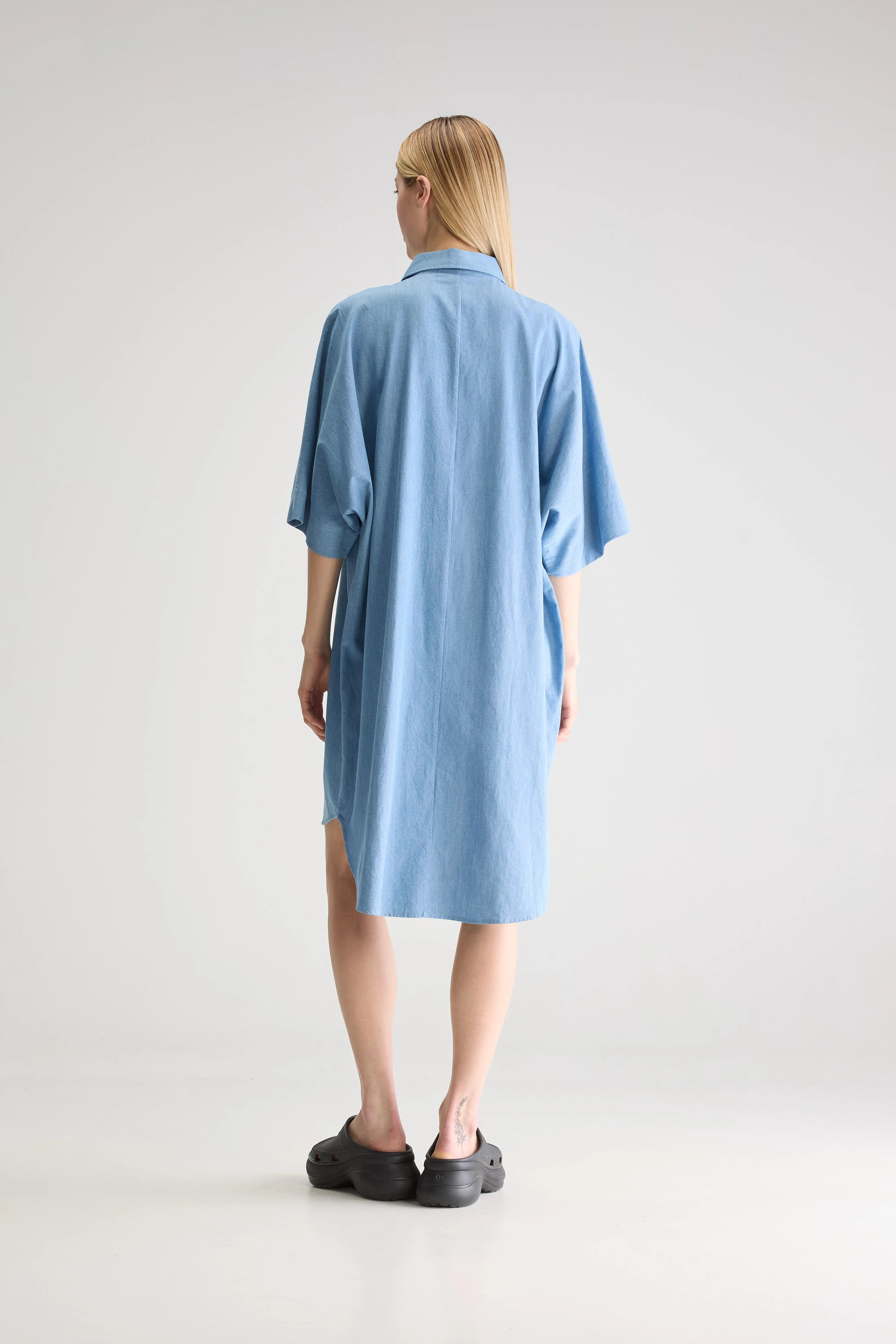 Cheyenne Shirt Dress - Chambray For Women | Bellerose