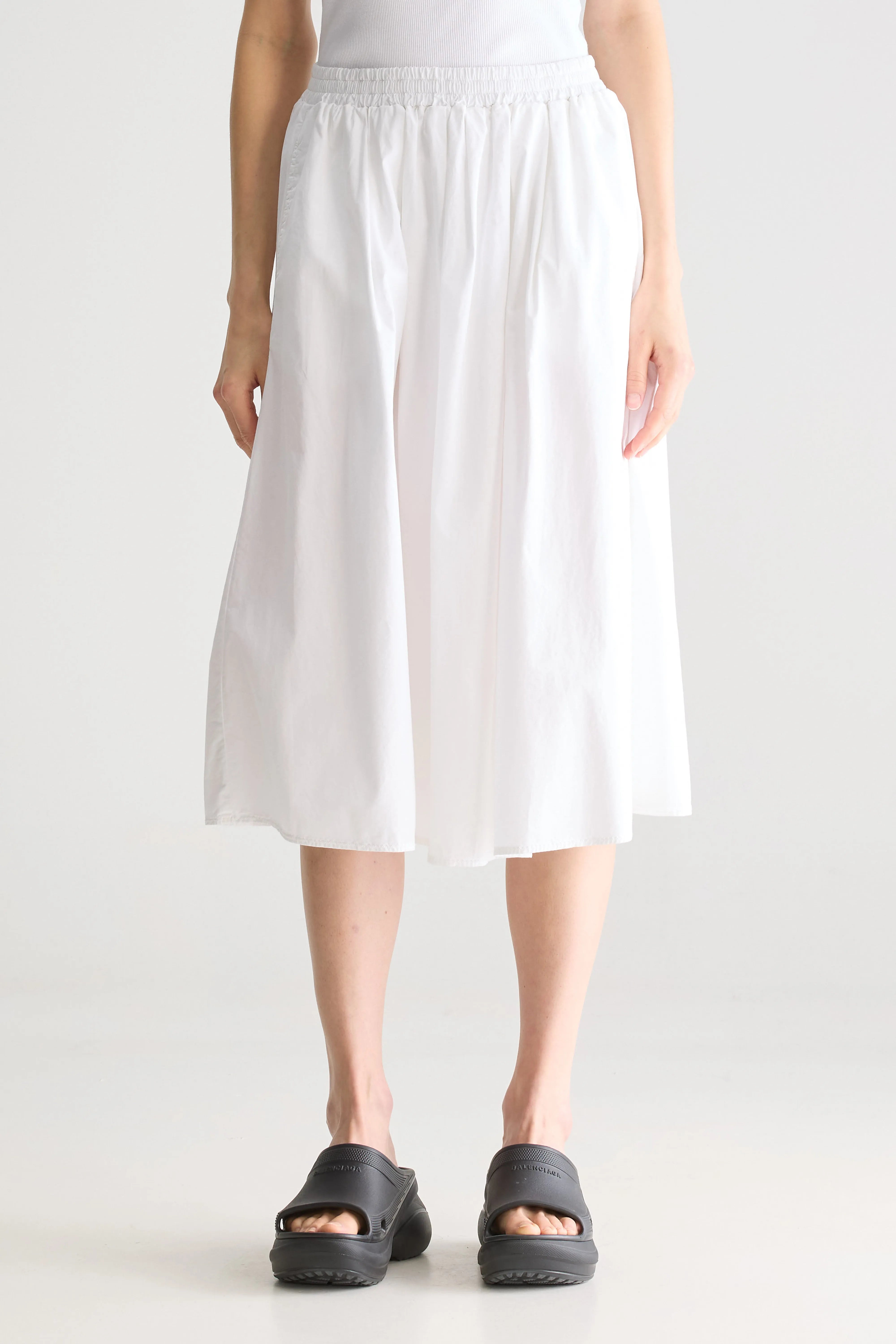 Jupe Midi Évasée Woogie - White Pour Femme | Bellerose