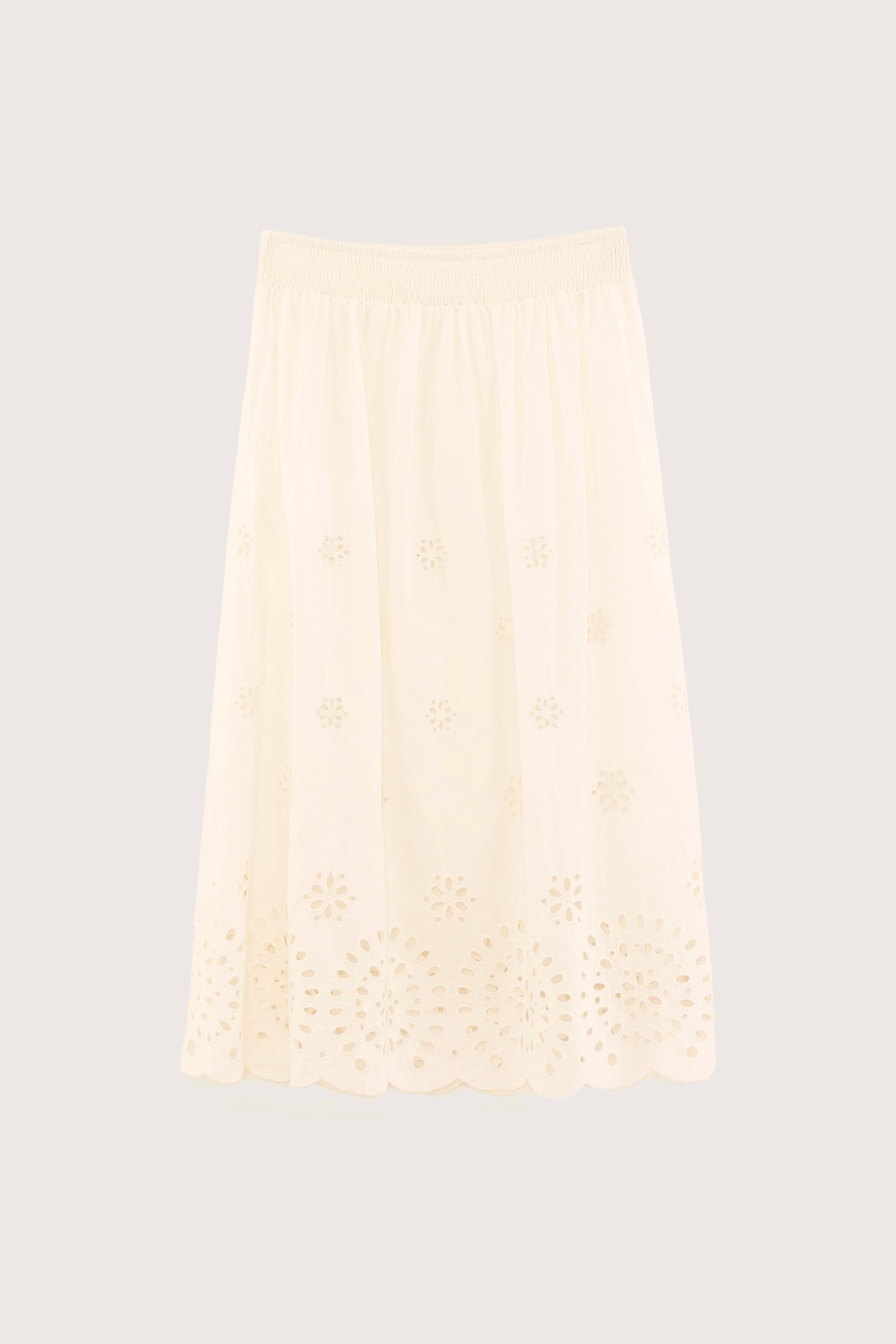 Dorine midi skirt (251 / W / WHITE)