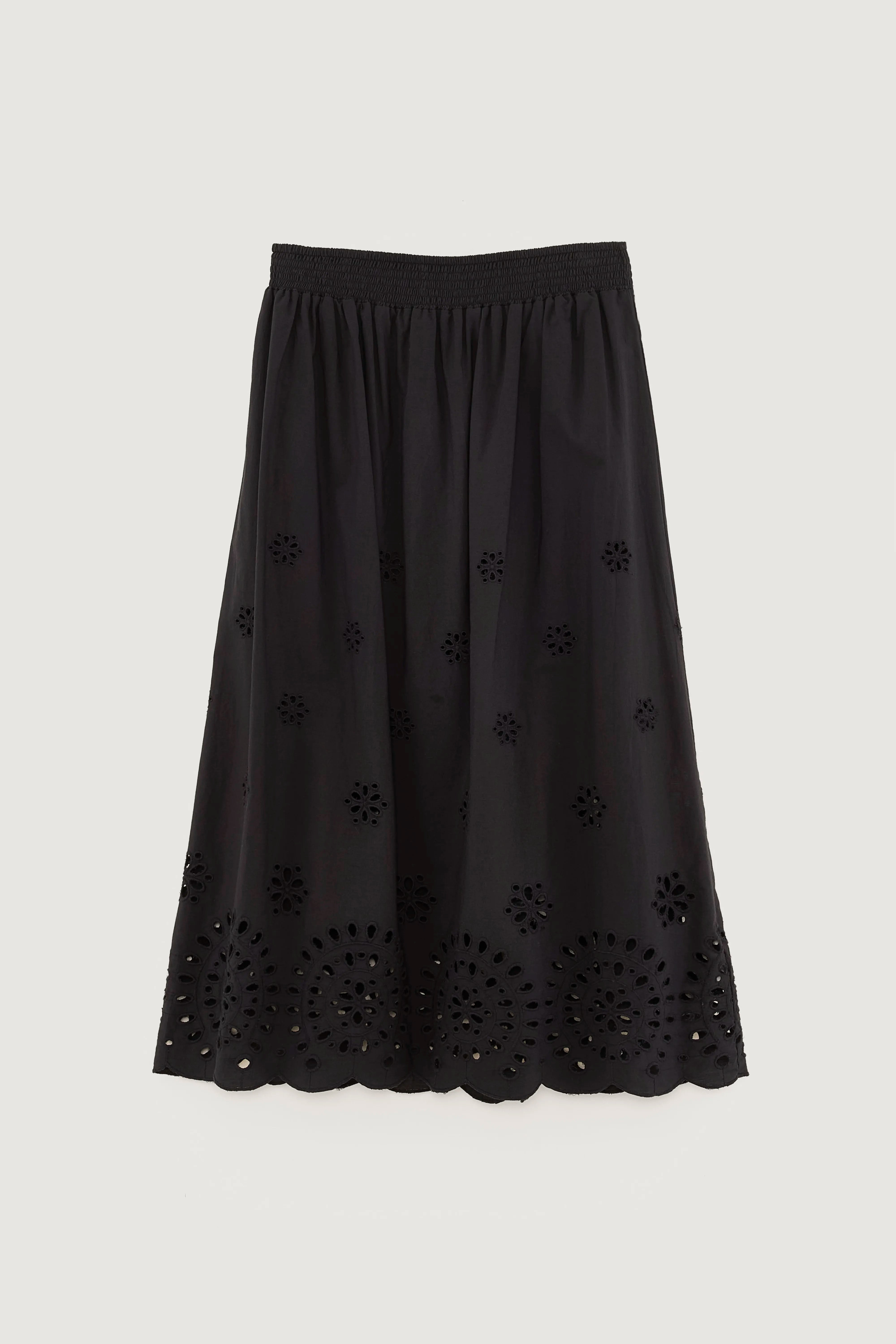 Dorine midi skirt (251 / W / BLACK BEAUTY)