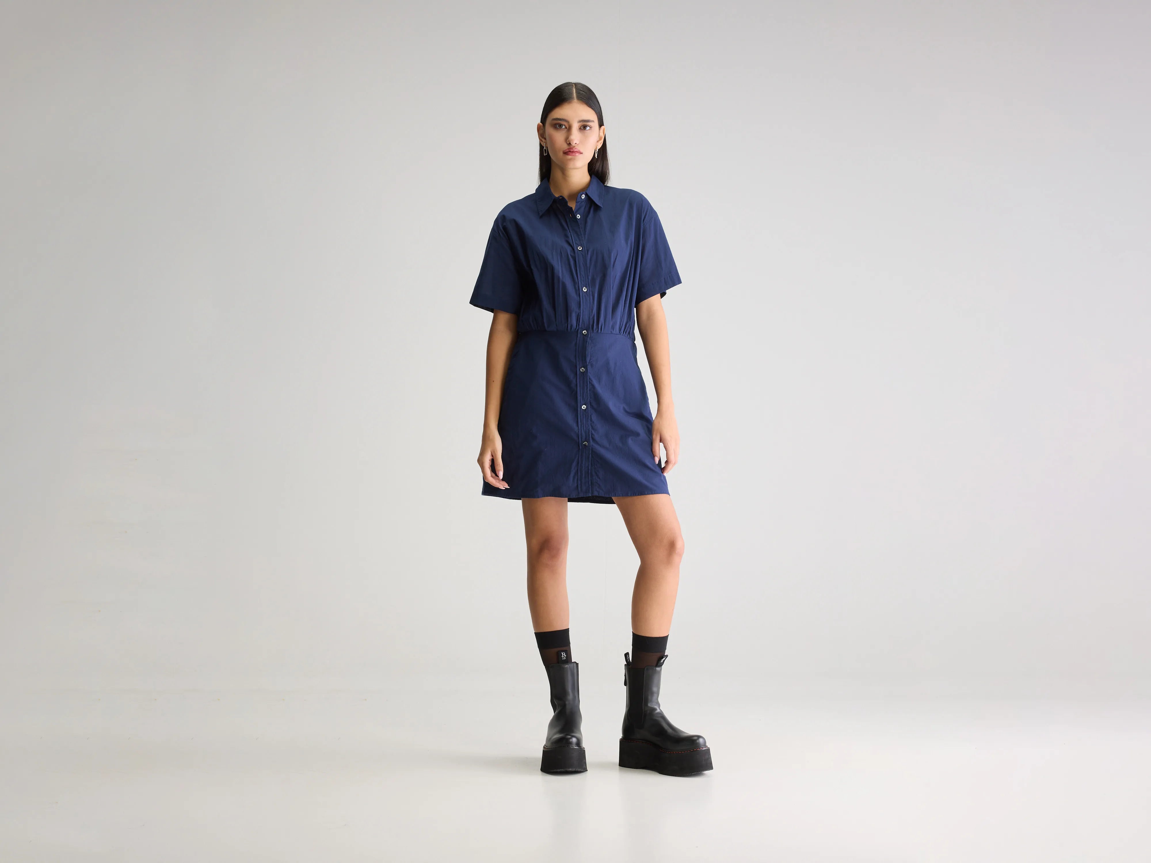 Kuala shirt dress (251 / W / INK)